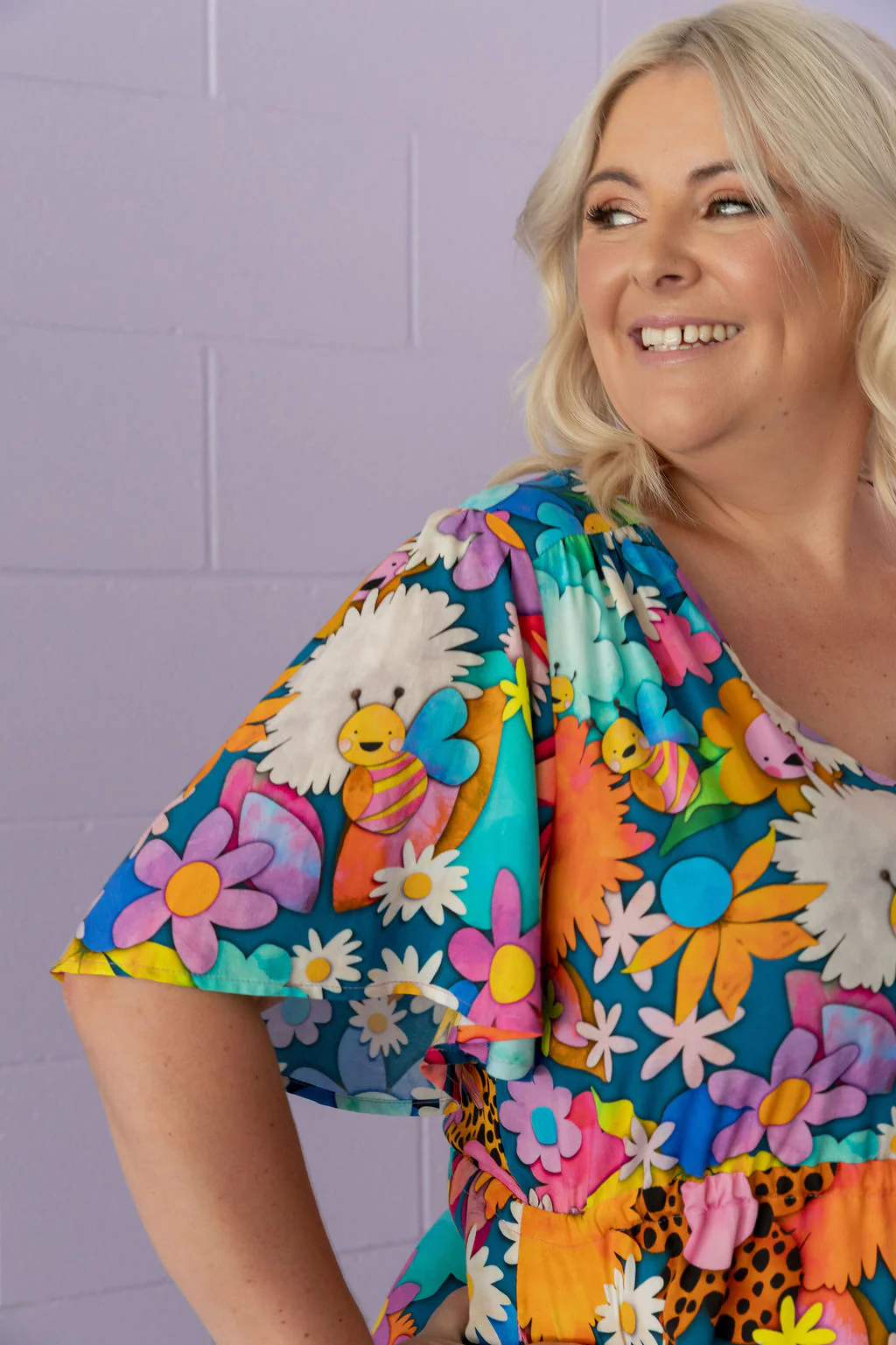 Bonnie Maxi Dress in Kutopia Floral by Kasey Rainbow - Image 3