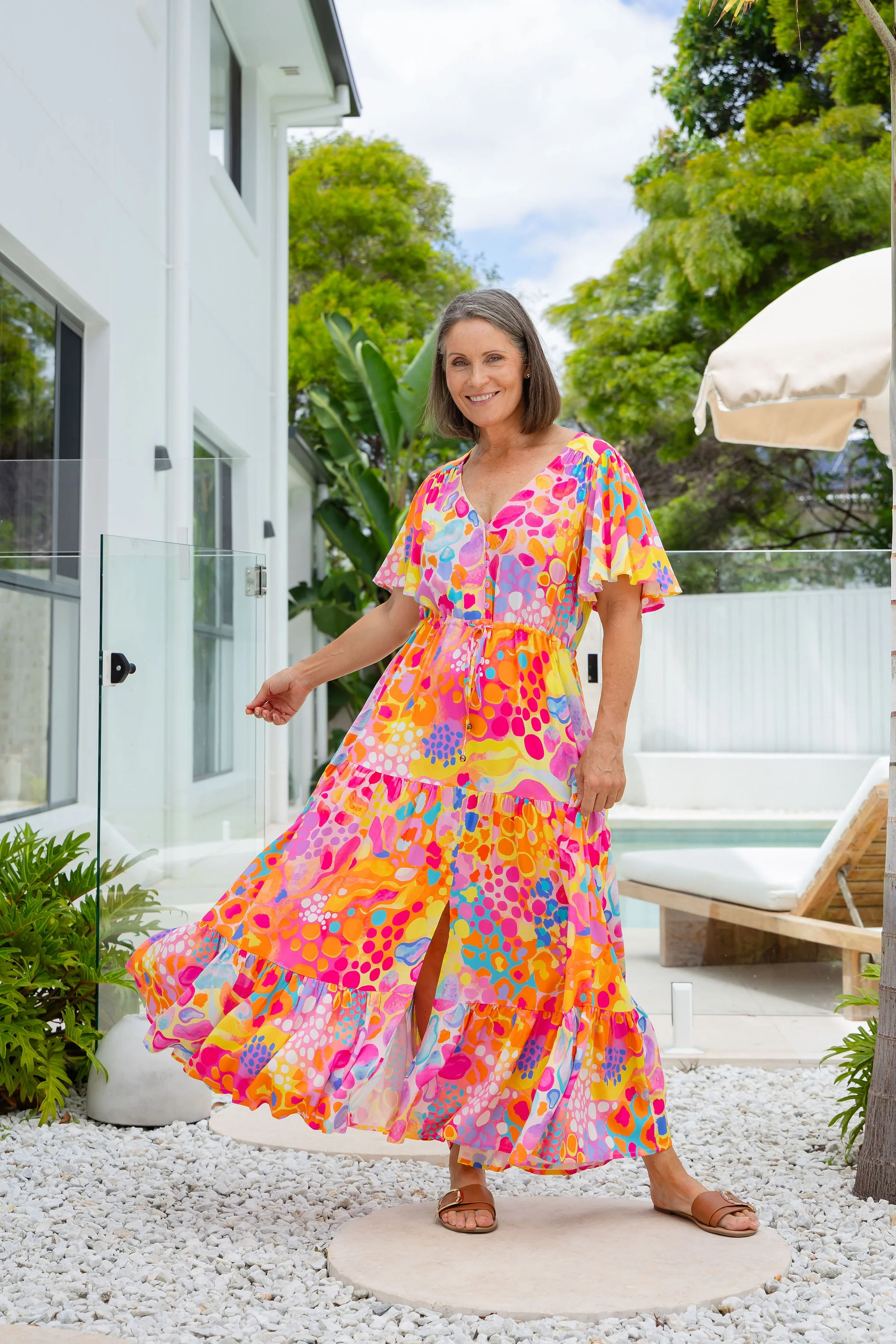 Bonnie Maxi Dress in Tequila Sunrise by Kasey Rainbow - Image 28