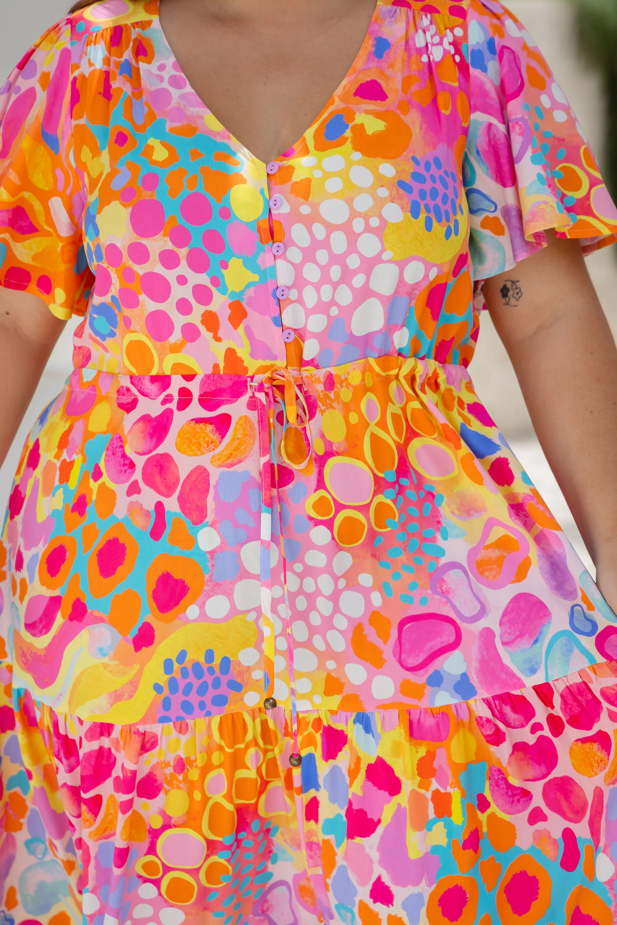Bonnie Maxi Dress in Tequila Sunrise by Kasey Rainbow - Image 5