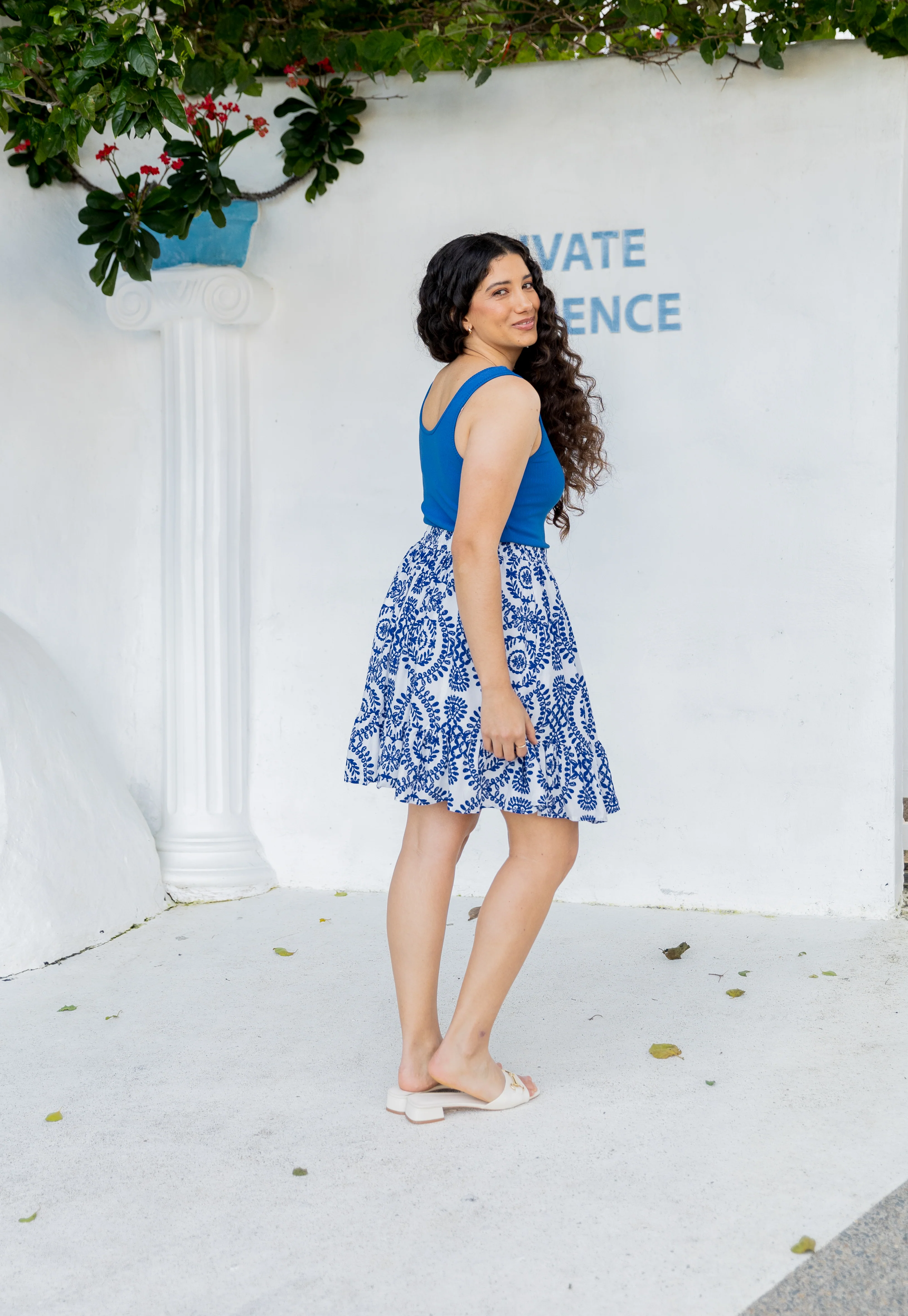 Brooke Skirt in Mykonos - Image 12