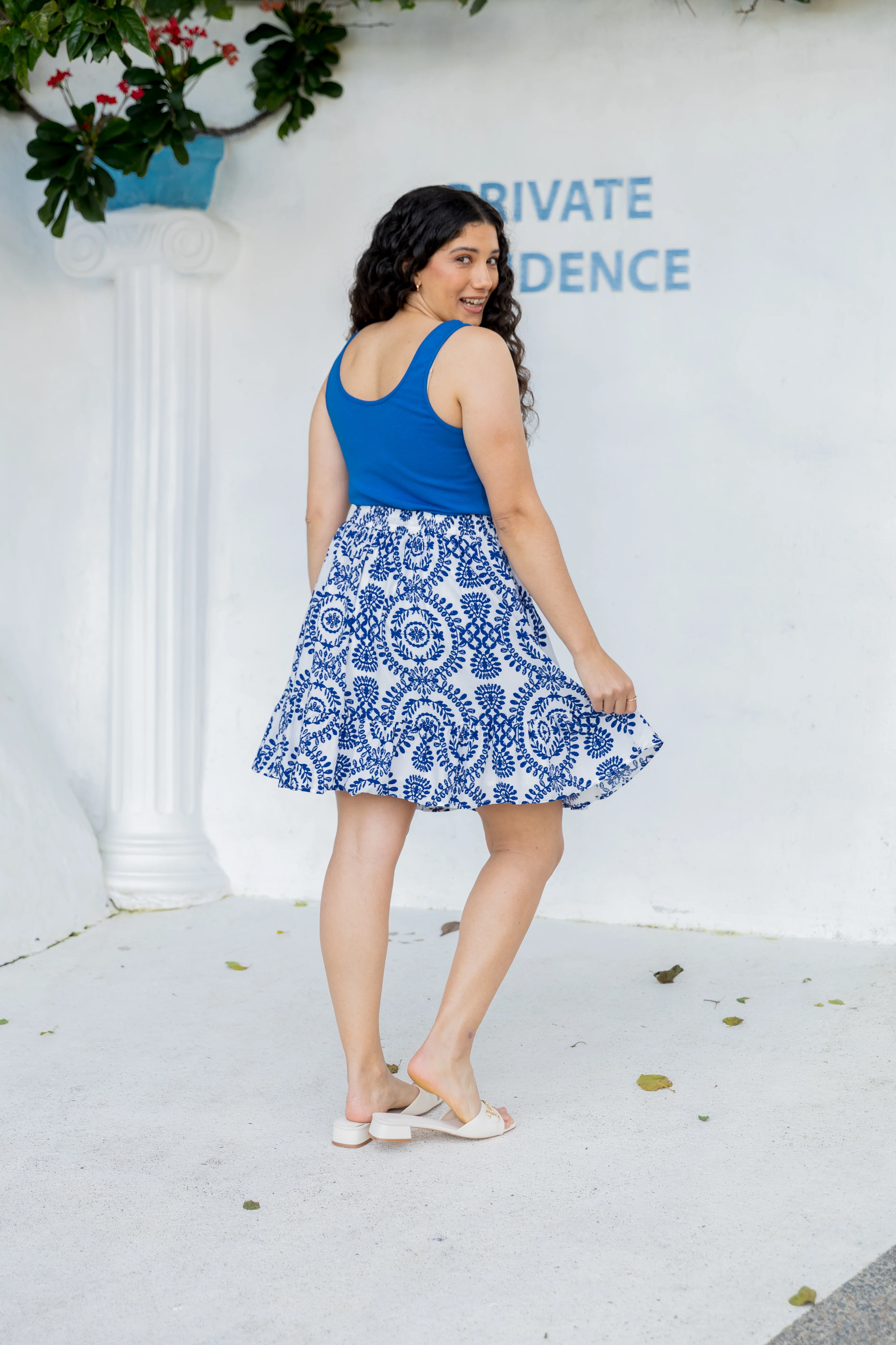 Brooke Skirt in Mykonos - Image 14