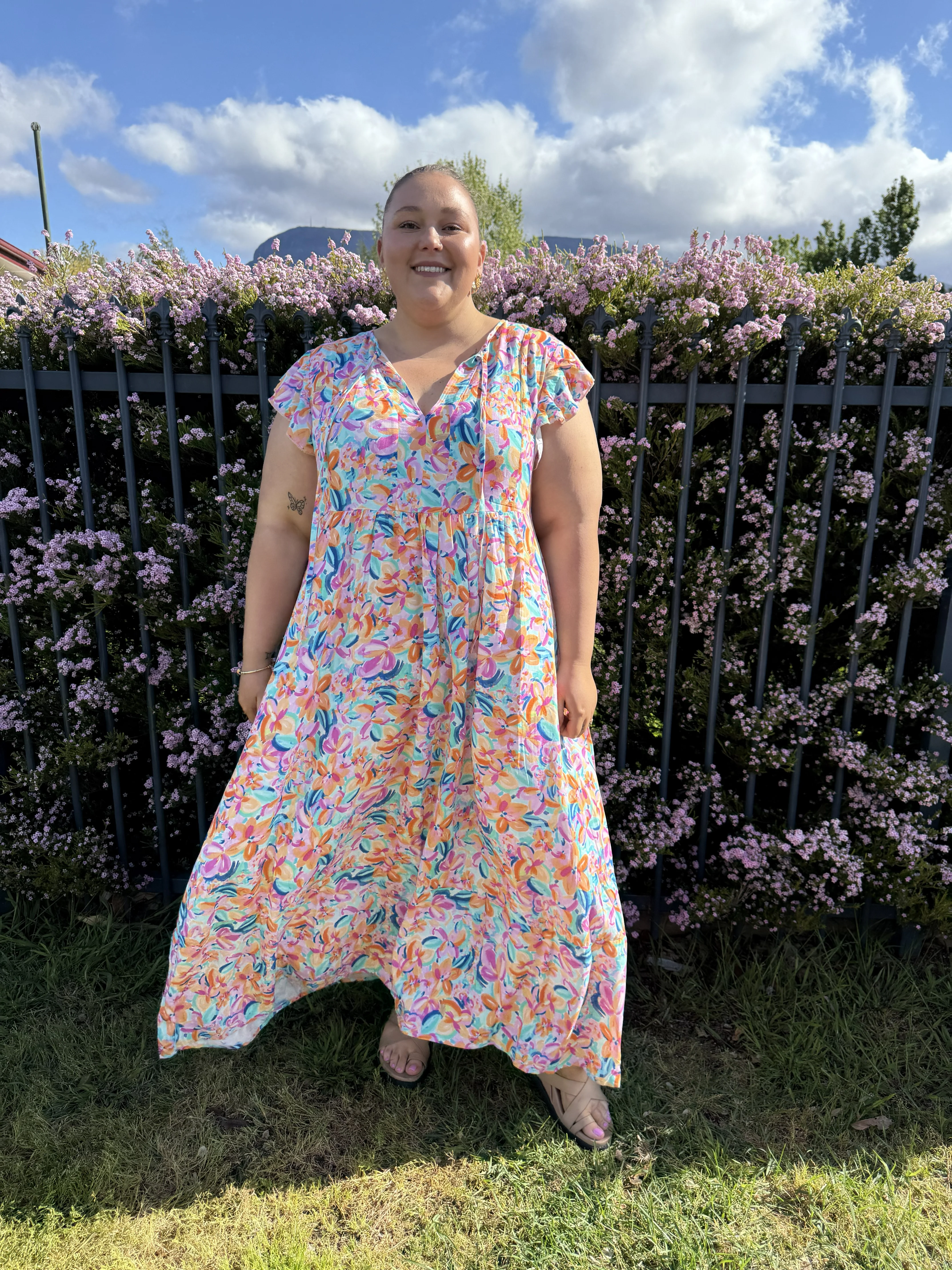 Carmody Dress in Carnival Floral - Image 14