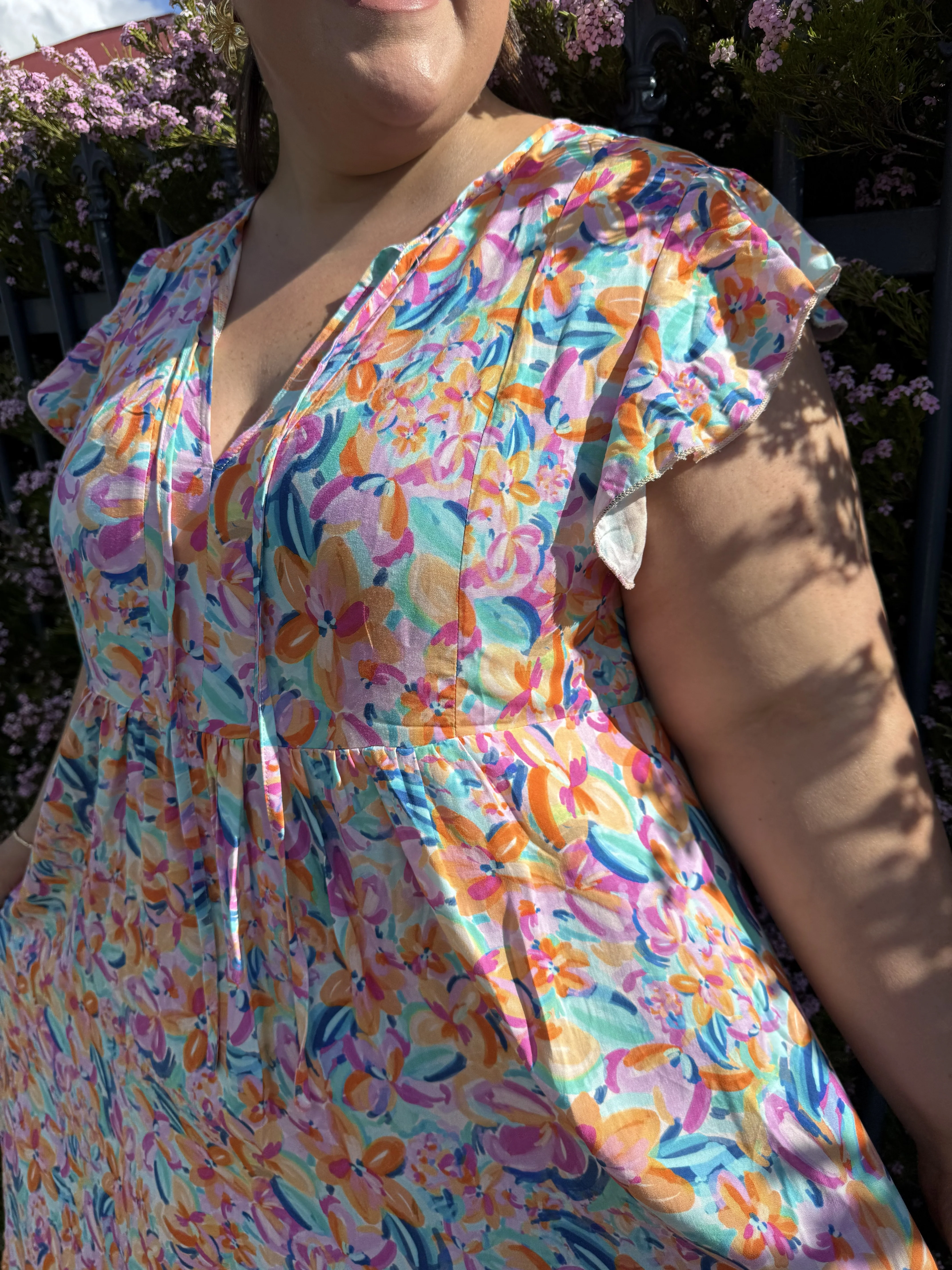 Carmody Dress in Carnival Floral - Image 15