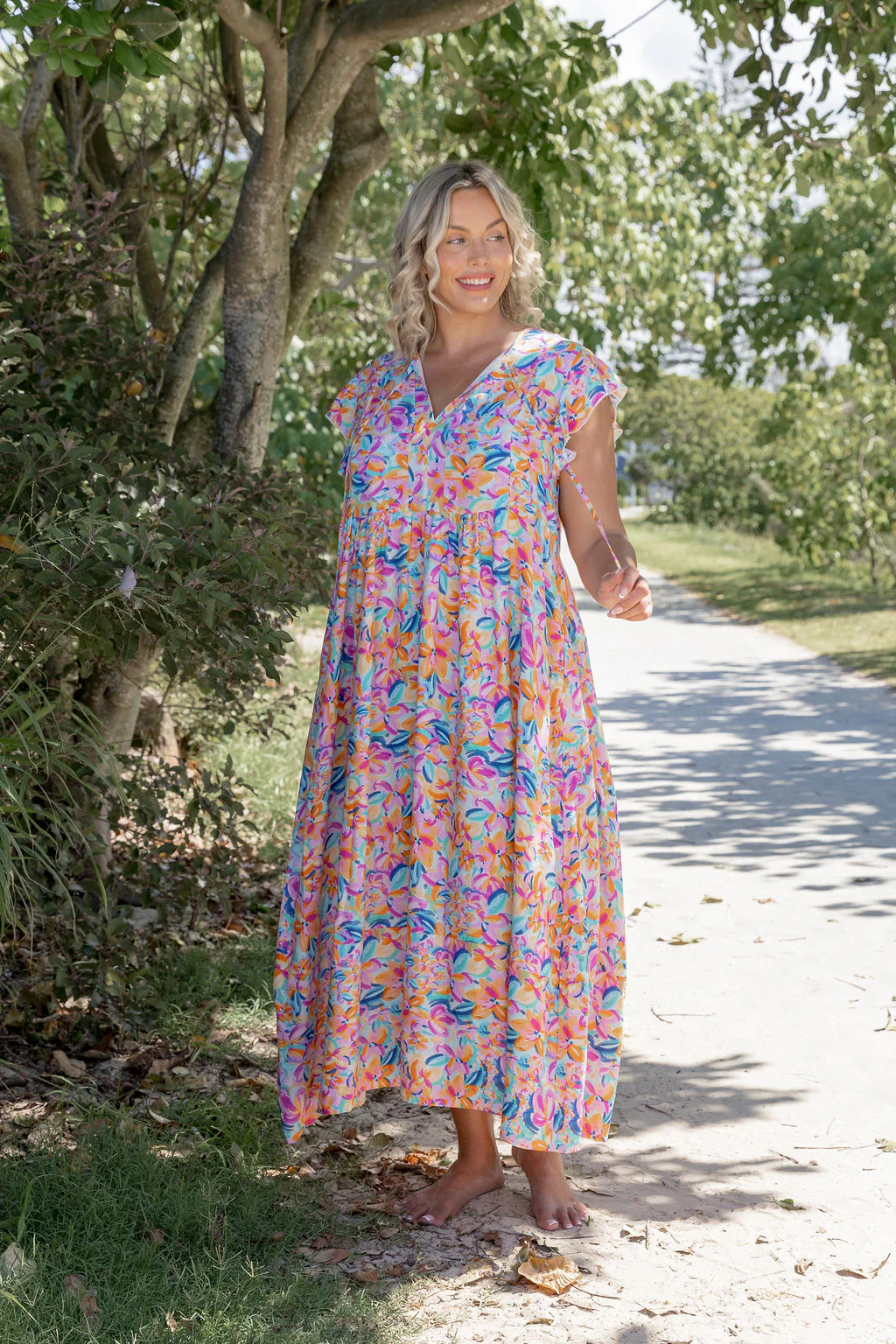 Carmody Dress in Carnival Floral - Image 6