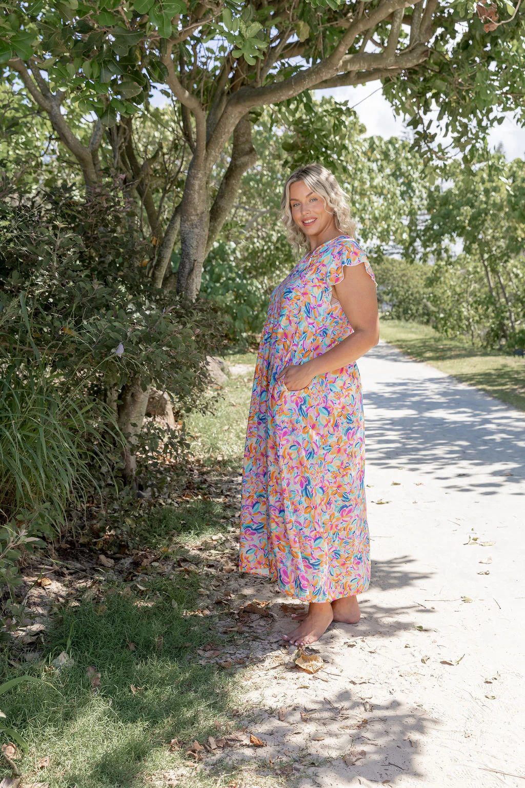 Carmody Dress in Carnival Floral - Image 8