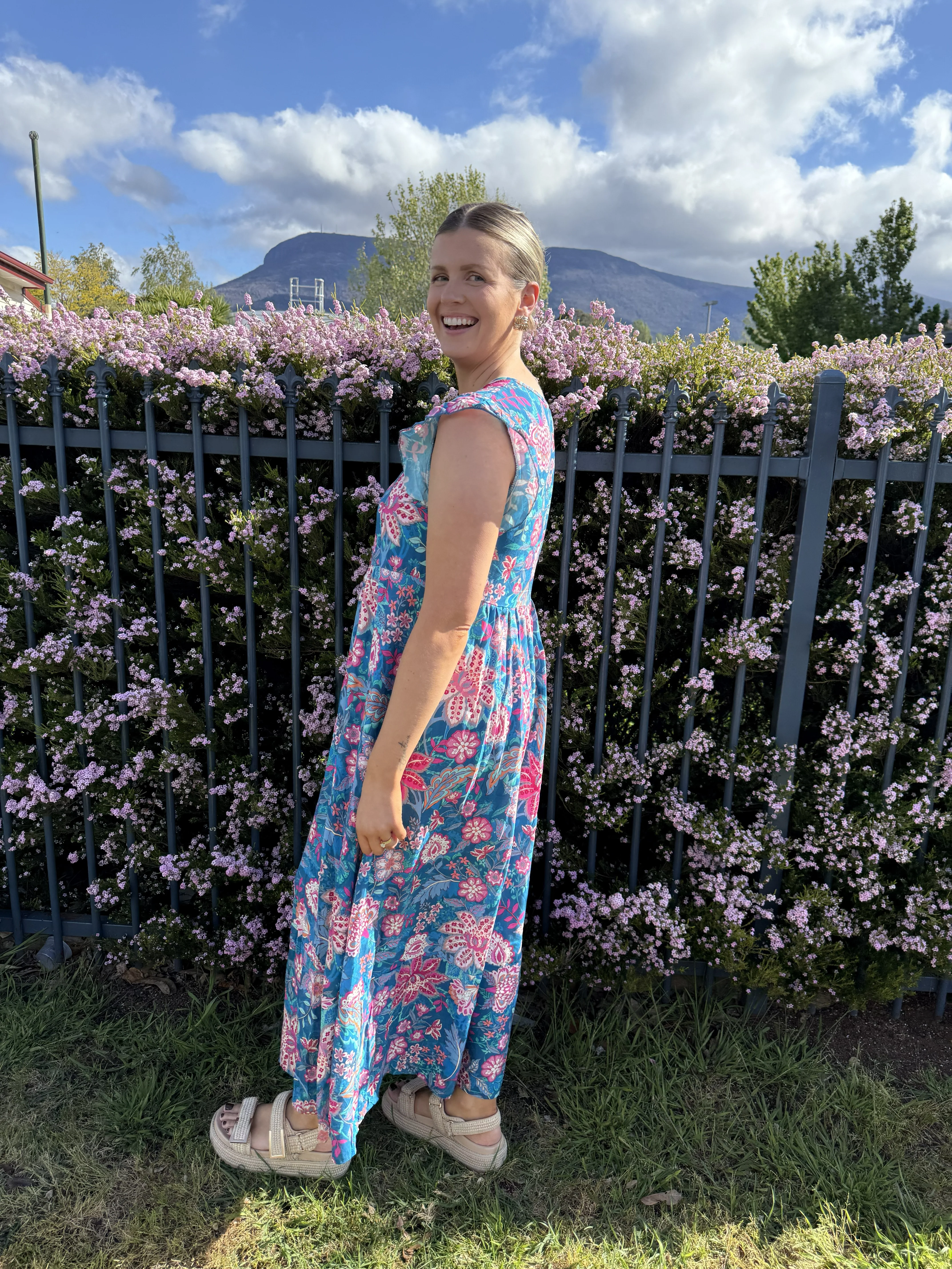 Carmody Dress in Paisley Floral - Image 14
