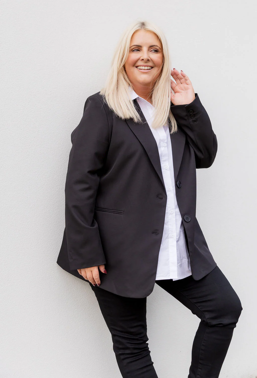 Celine Blazer in Black