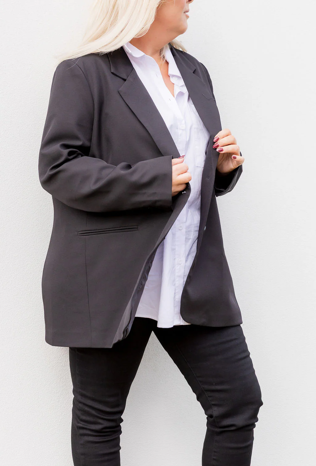 Celine Blazer in Black - Image 11
