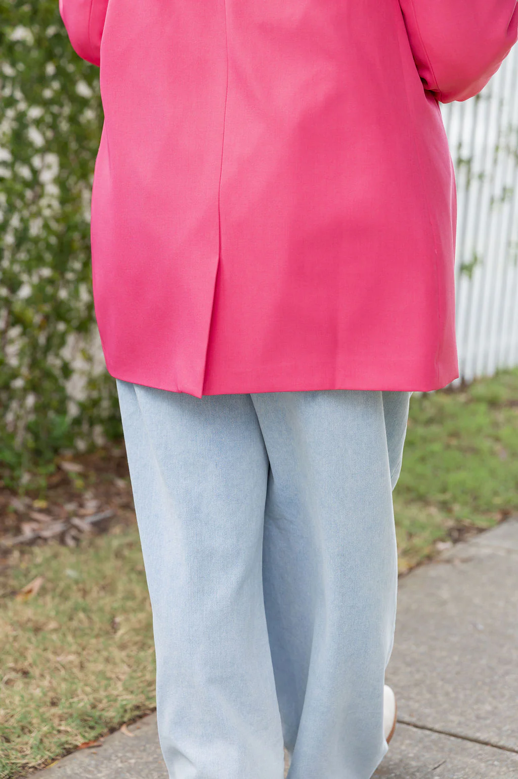 Celine Blazer in Fuchsia - Image 15