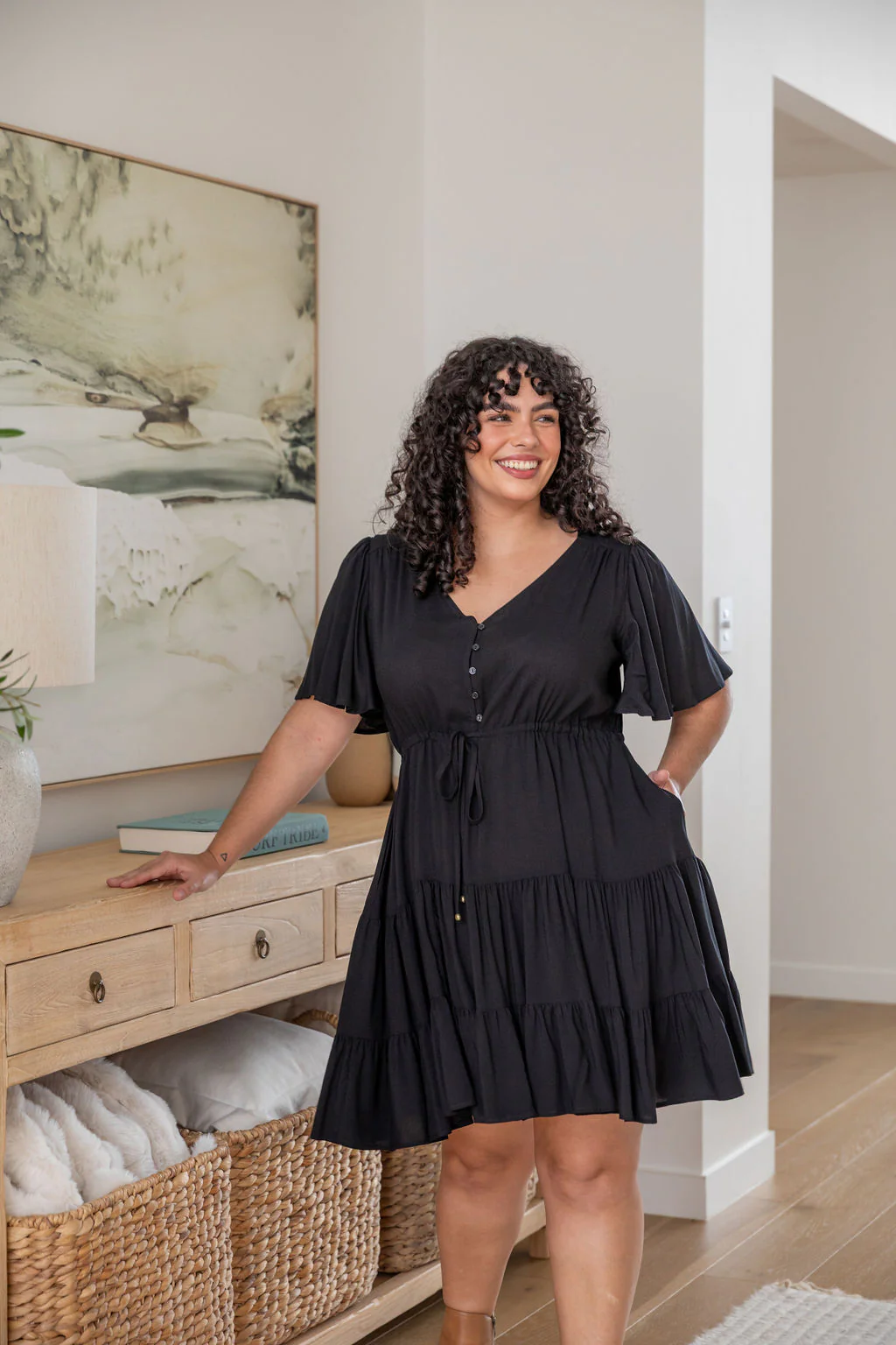 Charlie Dress in Black - Image 16