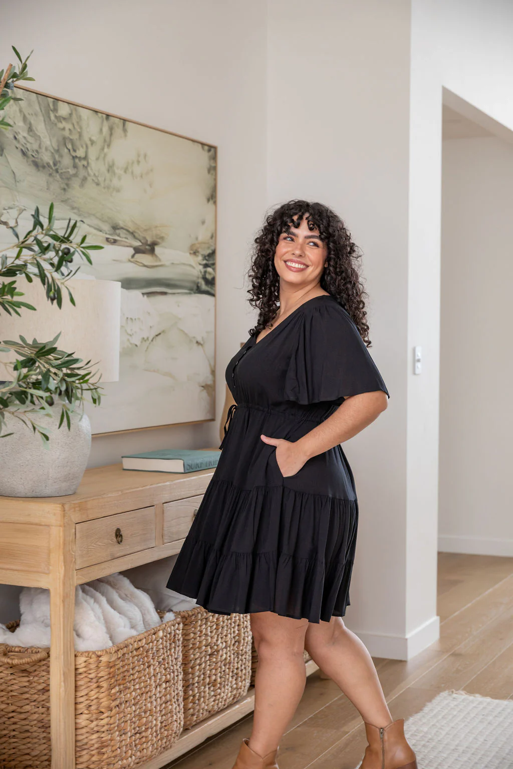 Charlie Dress in Black - Image 17