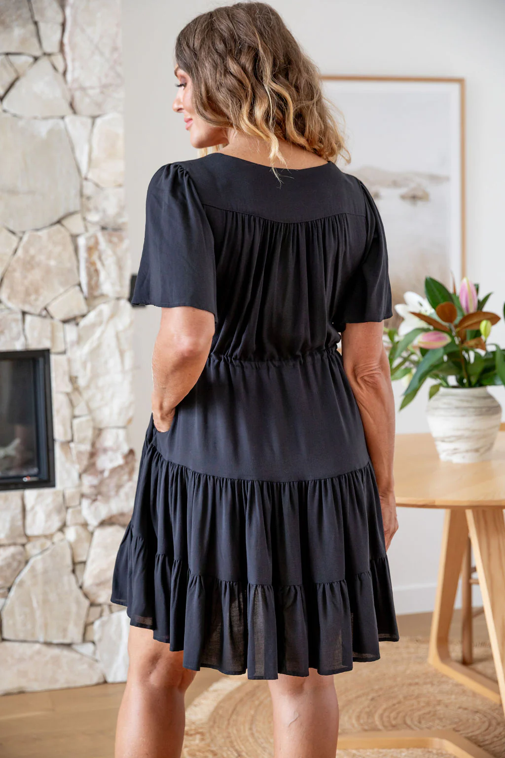 Charlie Dress in Black - Image 32