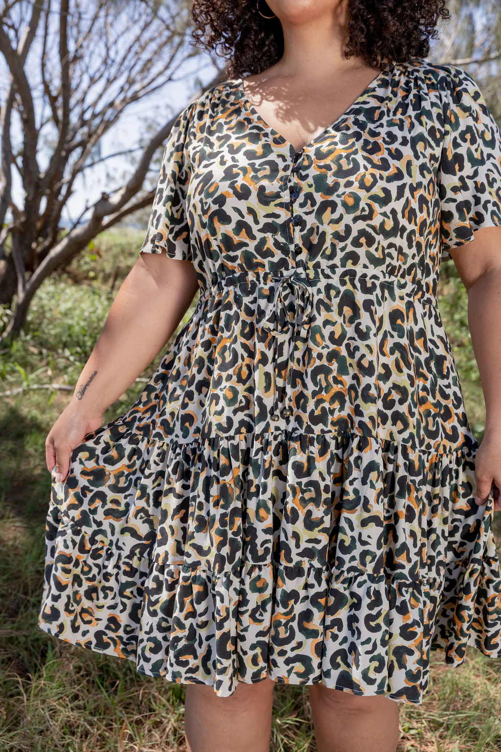 Charlie Dress in Instinct - Image 5