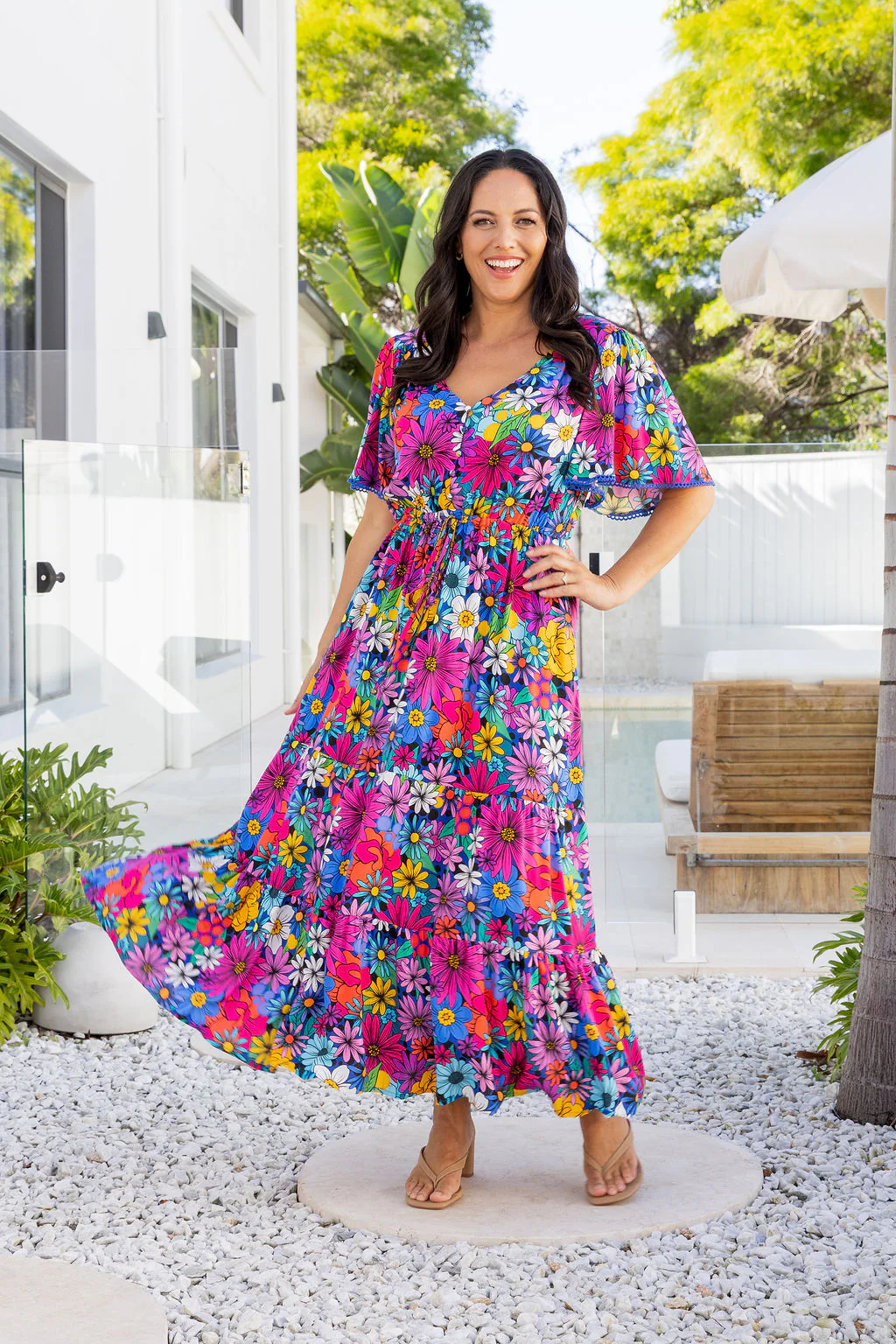 Charlize Dress in Beau-Kay by Kasey Rainbow - Image 3