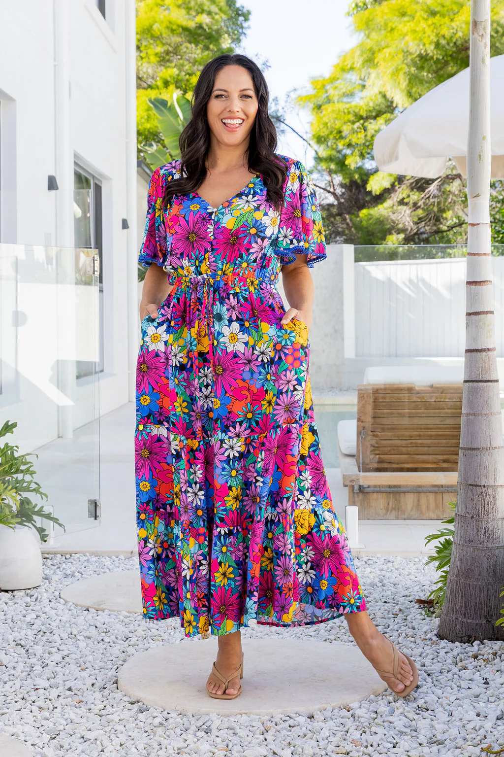 Charlize Dress in Beau-Kay by Kasey Rainbow - Image 6