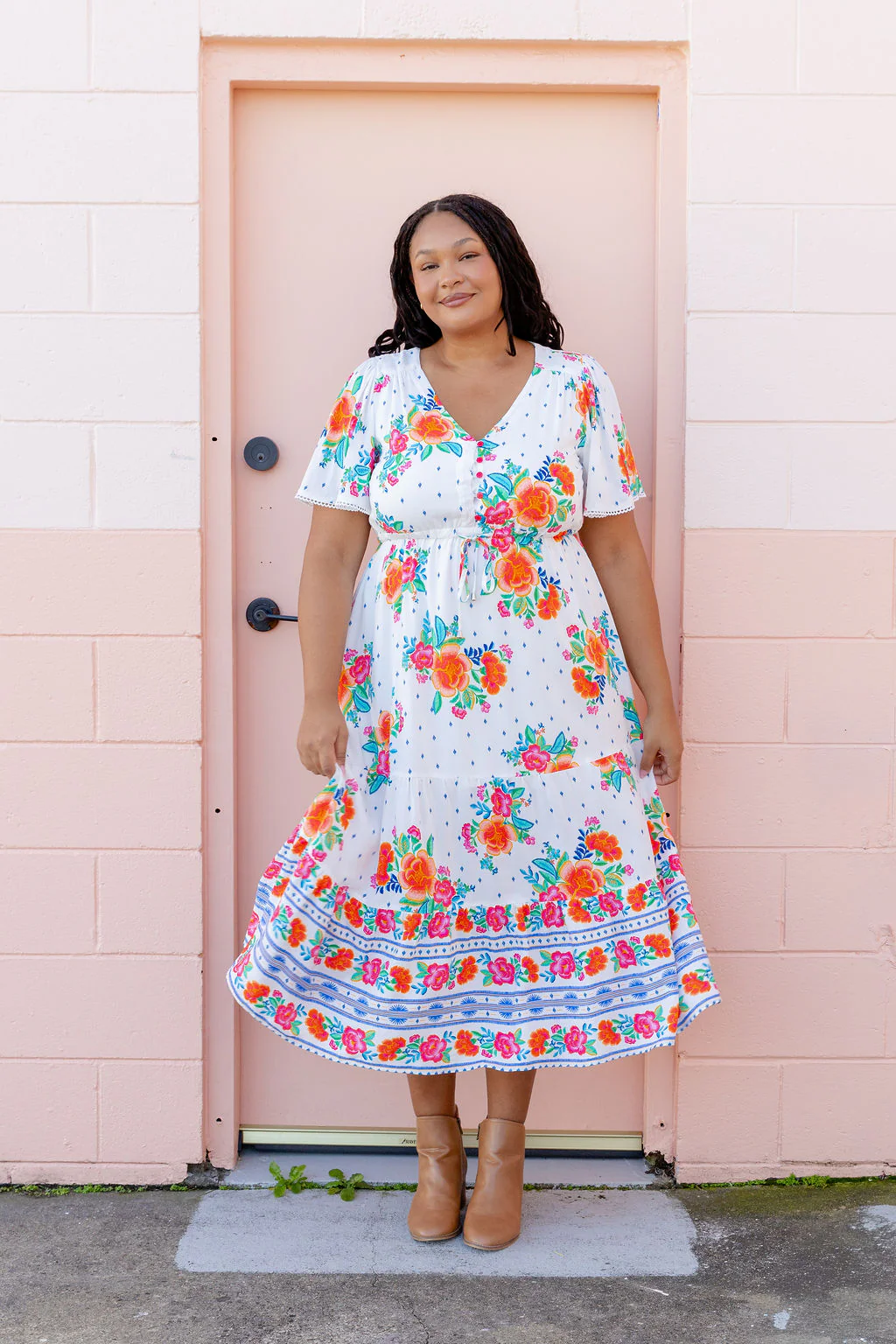 Charlize Maxi Dress in Frida - Image 3