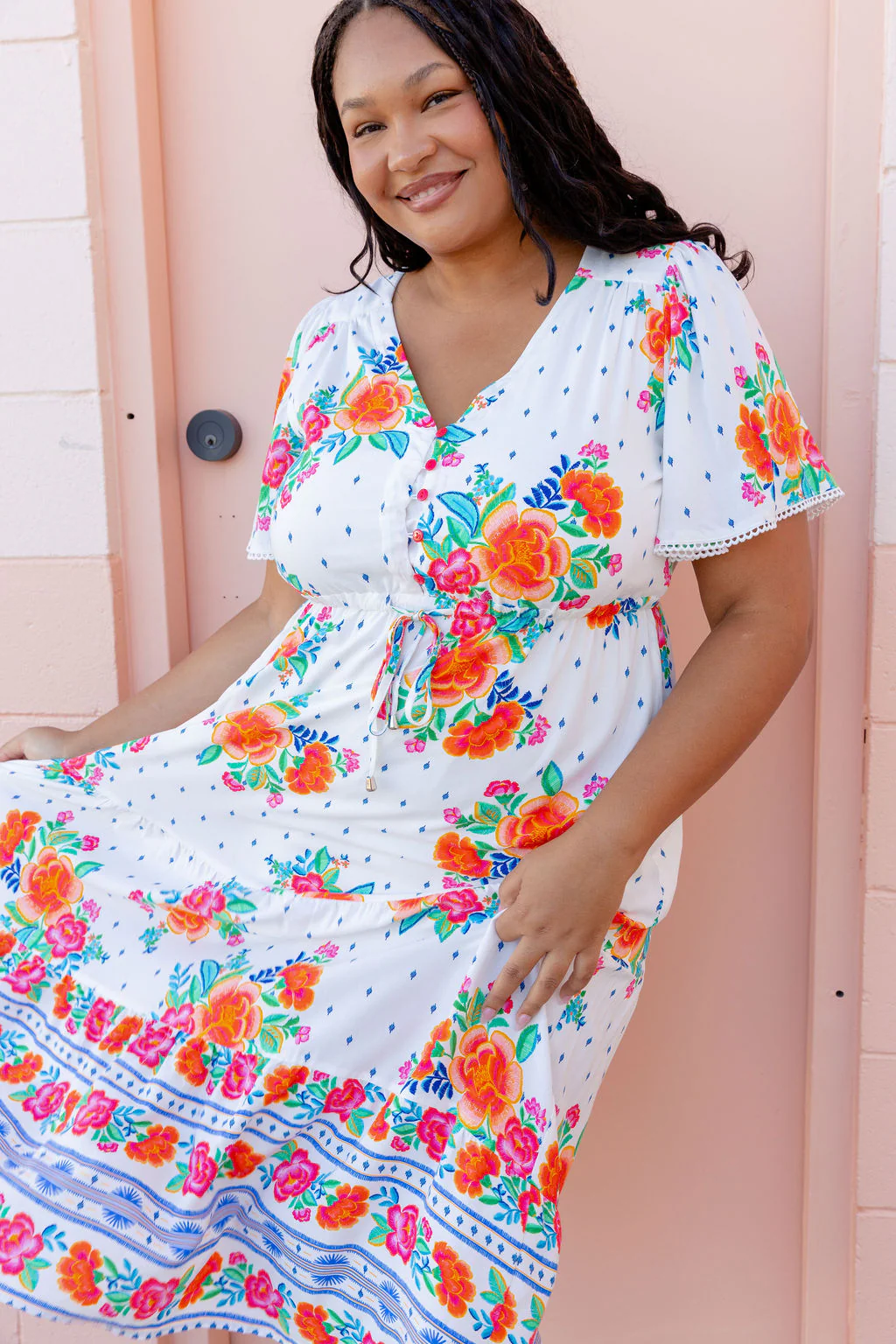 Charlize Maxi Dress in Frida - Image 6
