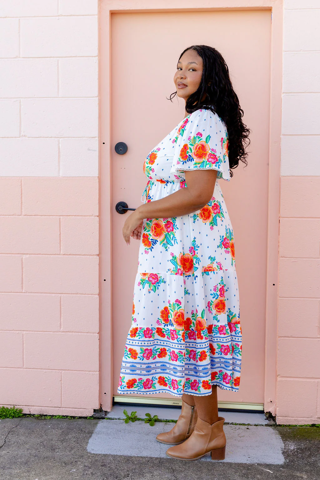 Charlize Maxi Dress in Frida - Image 8