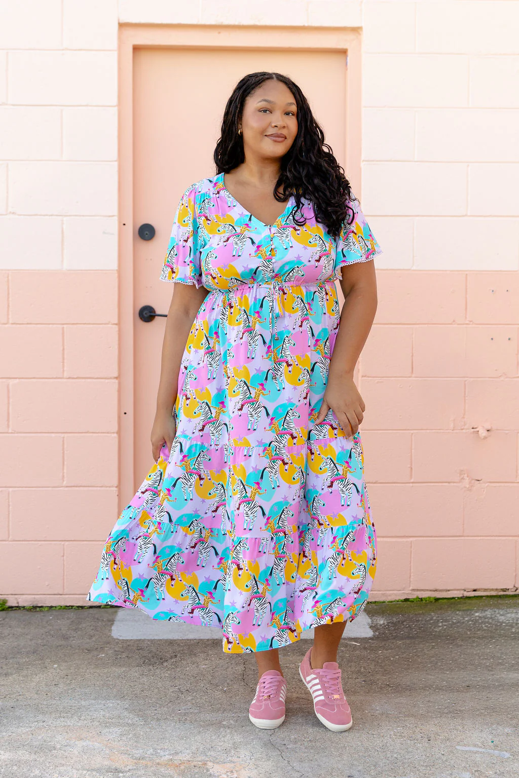 Charlize Maxi Dress in Yee-Har by Deb McNaughton - Image 3