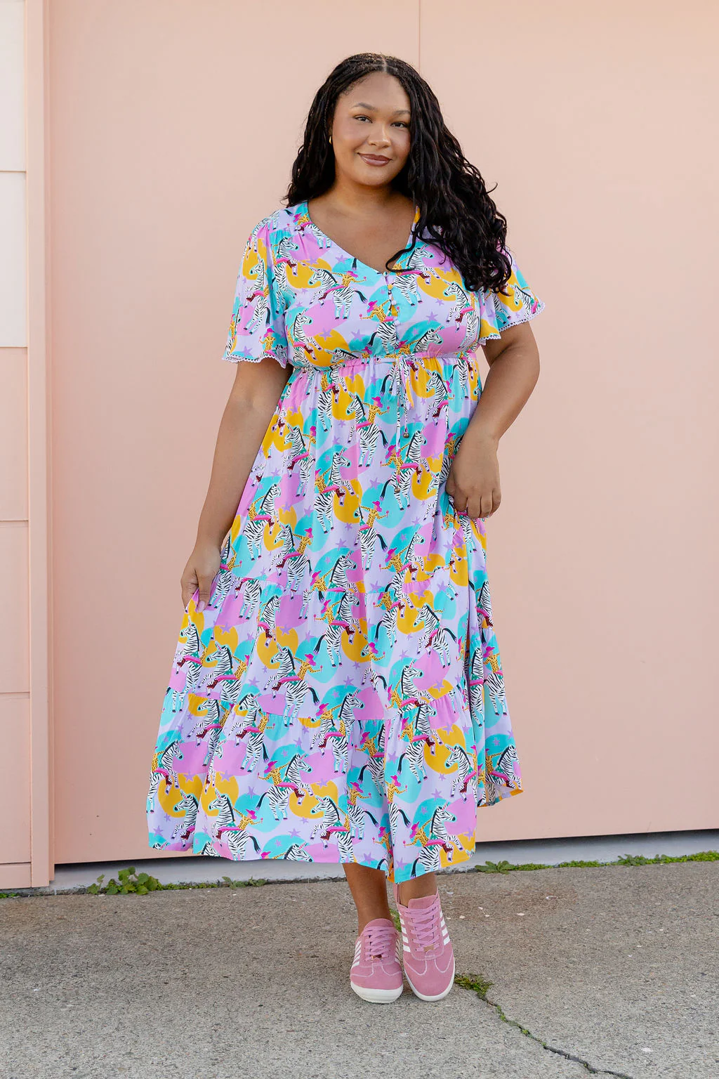 Charlize Maxi Dress in Yee-Har by Deb McNaughton - Image 6