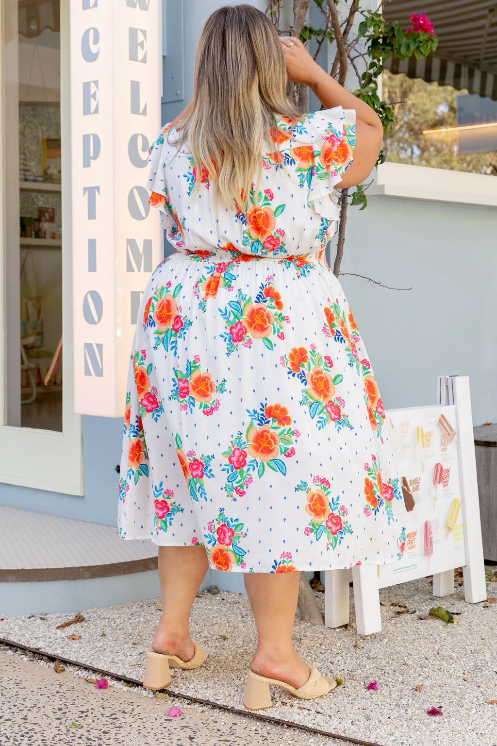 Chelsea Midi Dress in Frida - Image 13
