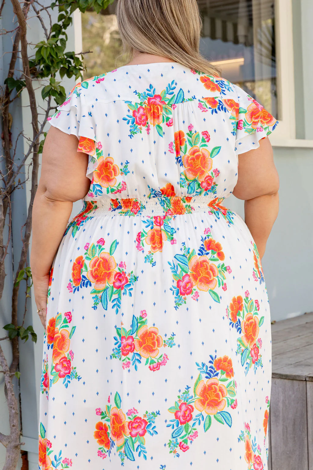 Chelsea Midi Dress in Frida - Image 9