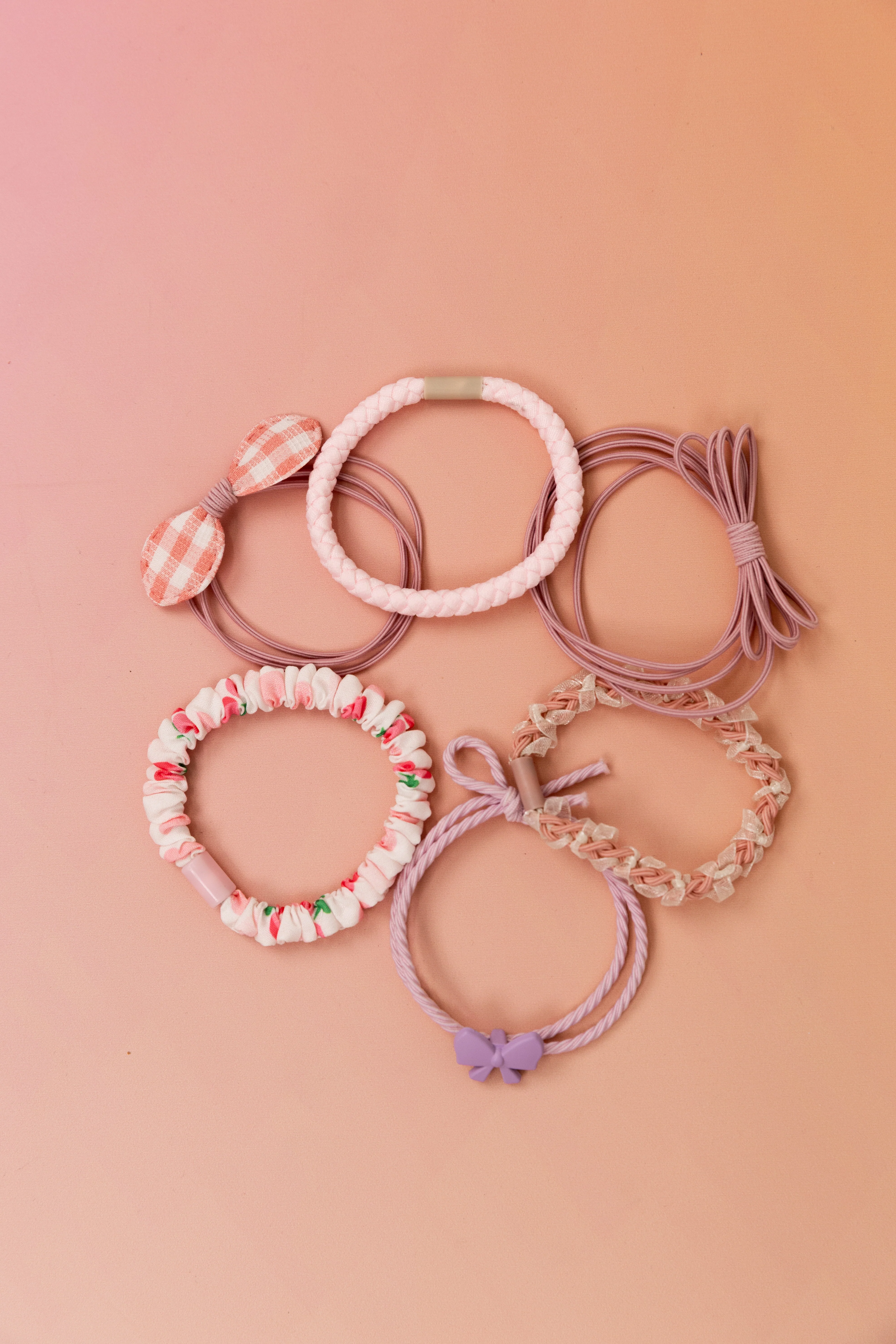Cherry Multi Hair Ties - 6 Pack - Image 8