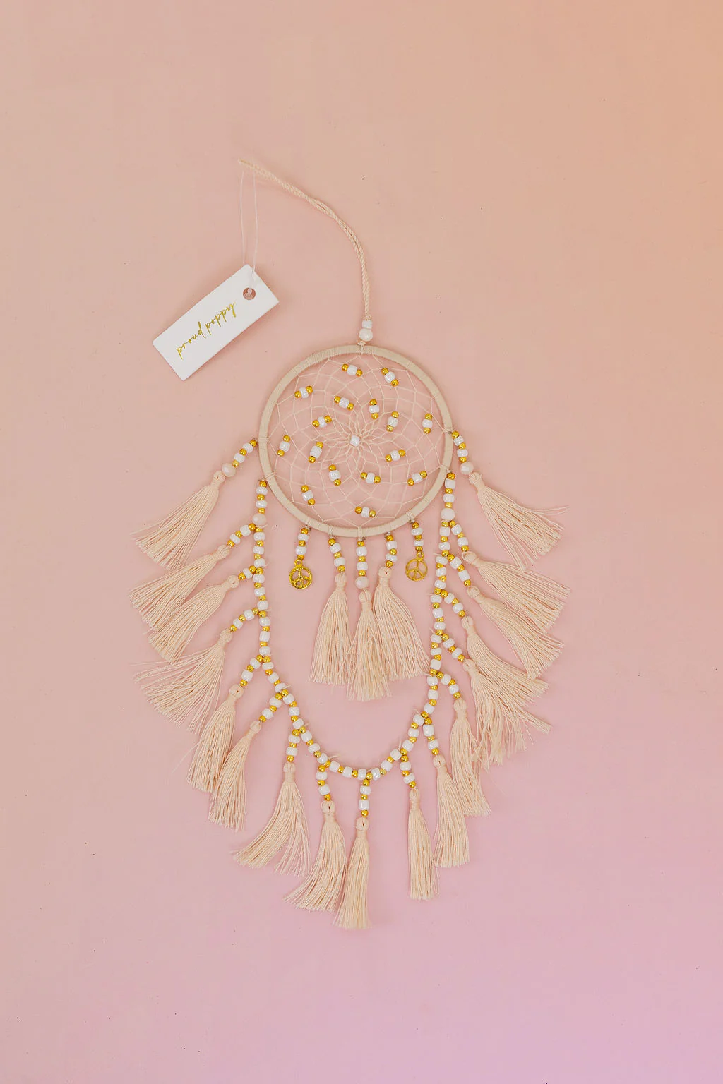 Cream Dreamcatcher