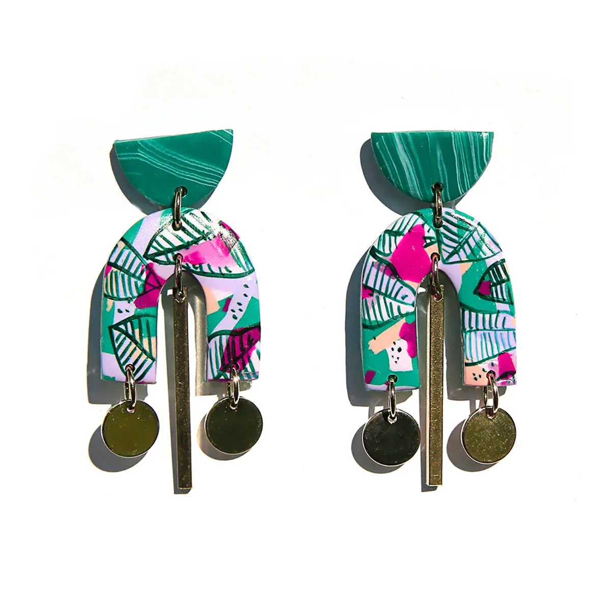 Daintree Horseshoe Earrings - Image 2