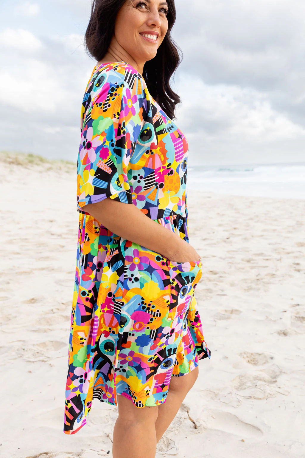 Disco Dress in Iris by Kasey Rainbow - Image 10