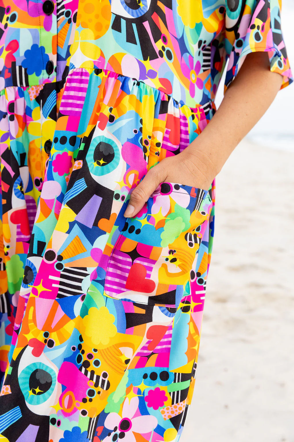 Disco Dress in Iris by Kasey Rainbow - Image 5