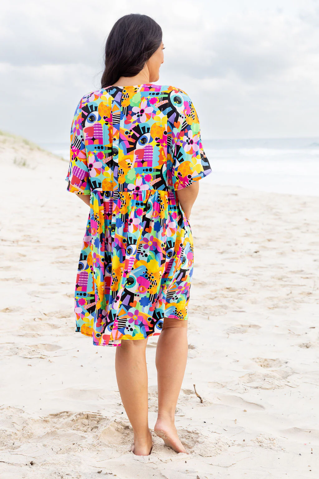 Disco Dress in Iris by Kasey Rainbow - Image 7
