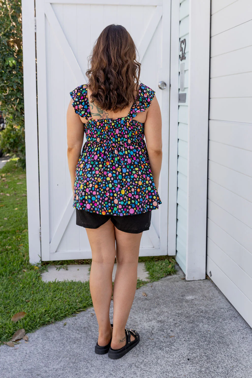 Ellie Top in Black Pebble by Kasey Rainbow - Image 11