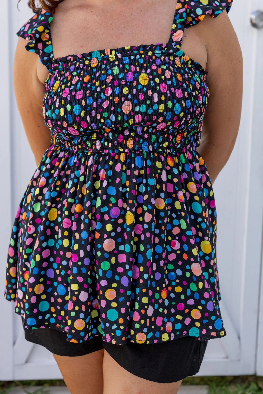 Ellie Top in Black Pebble by Kasey Rainbow - Image 7