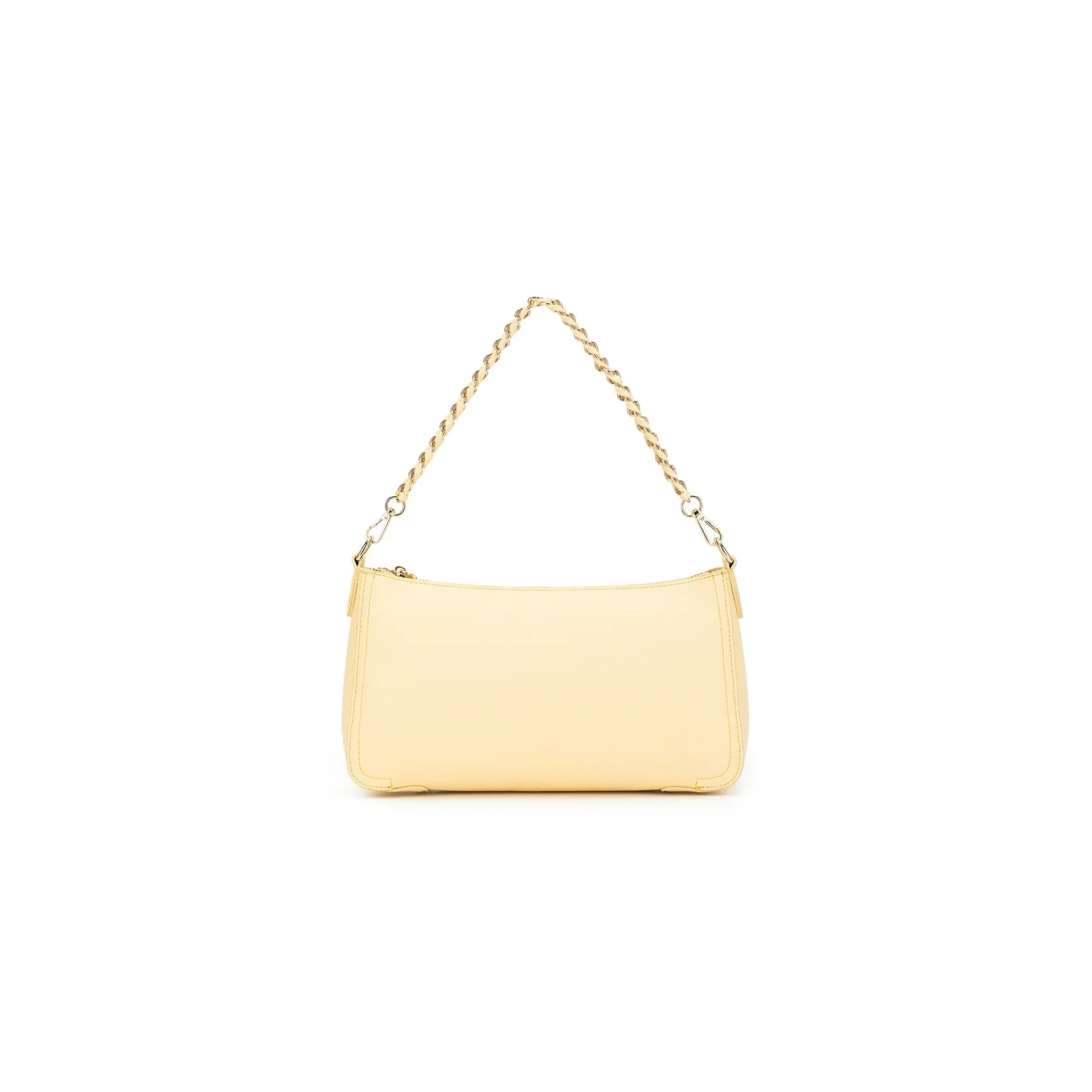 Eloise Yellow Chiffon Crossbody Bag by Black Caviar