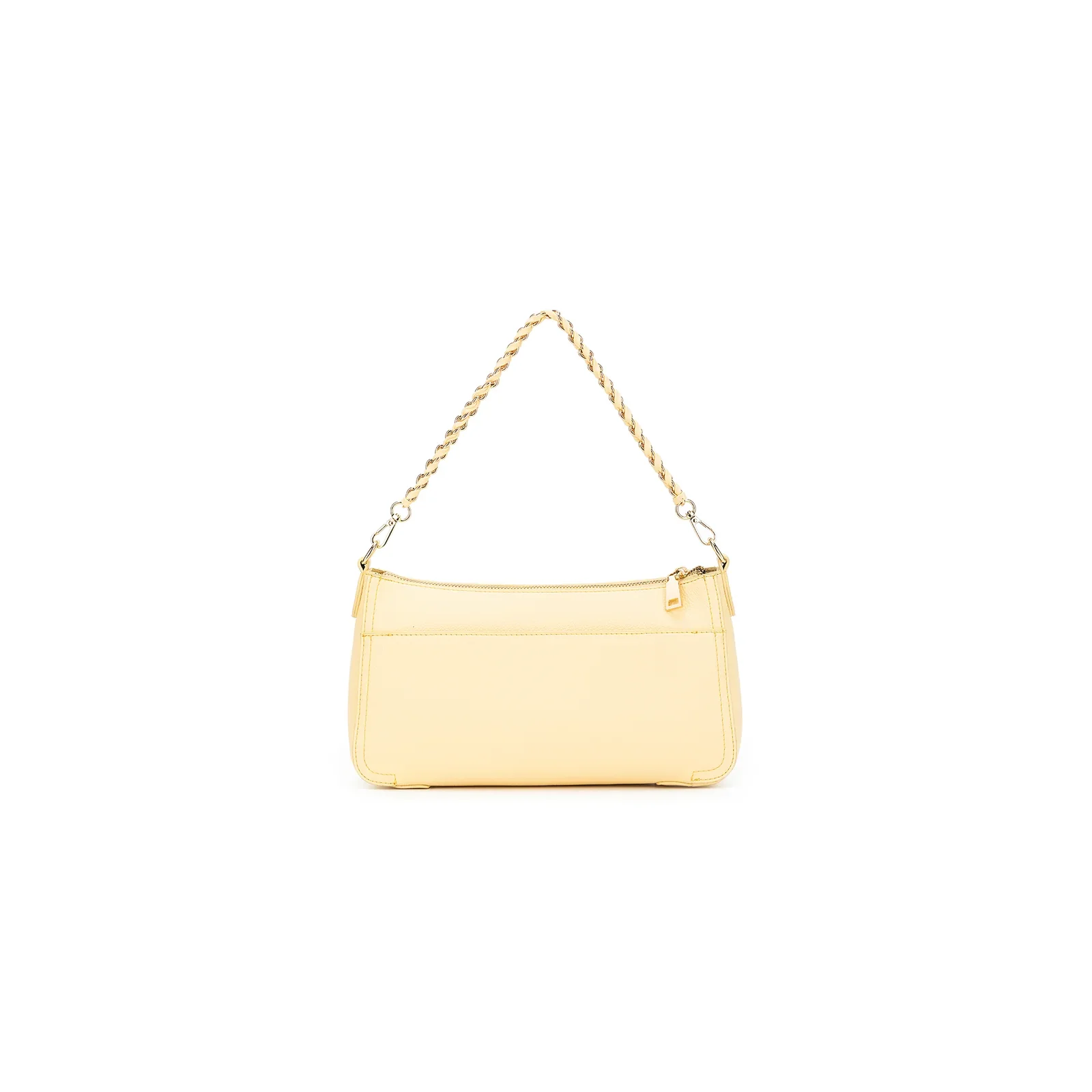 Eloise Yellow Chiffon Crossbody Bag by Black Caviar - Image 4