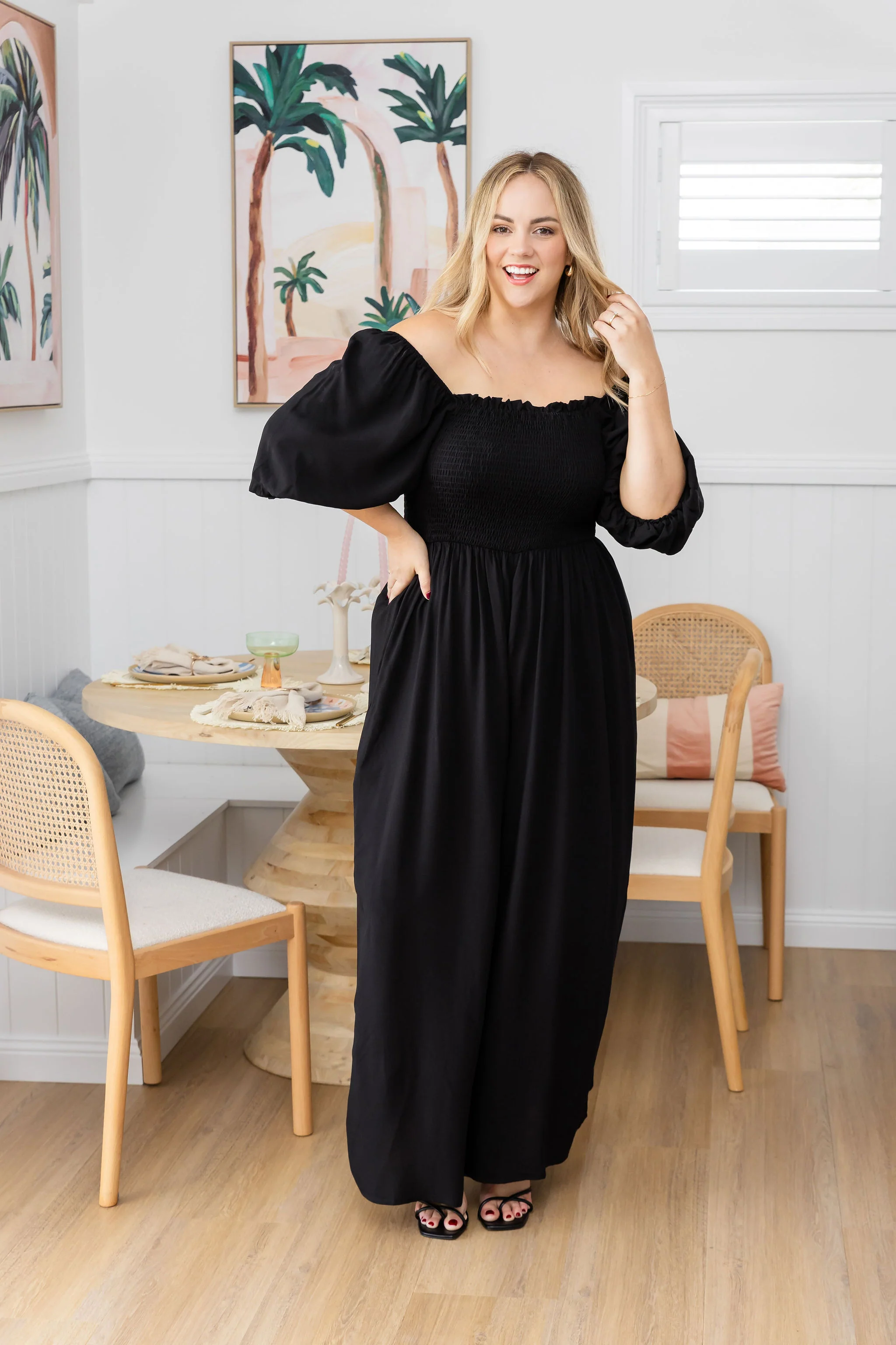 Emily Jumpsuit in Black - Image 17