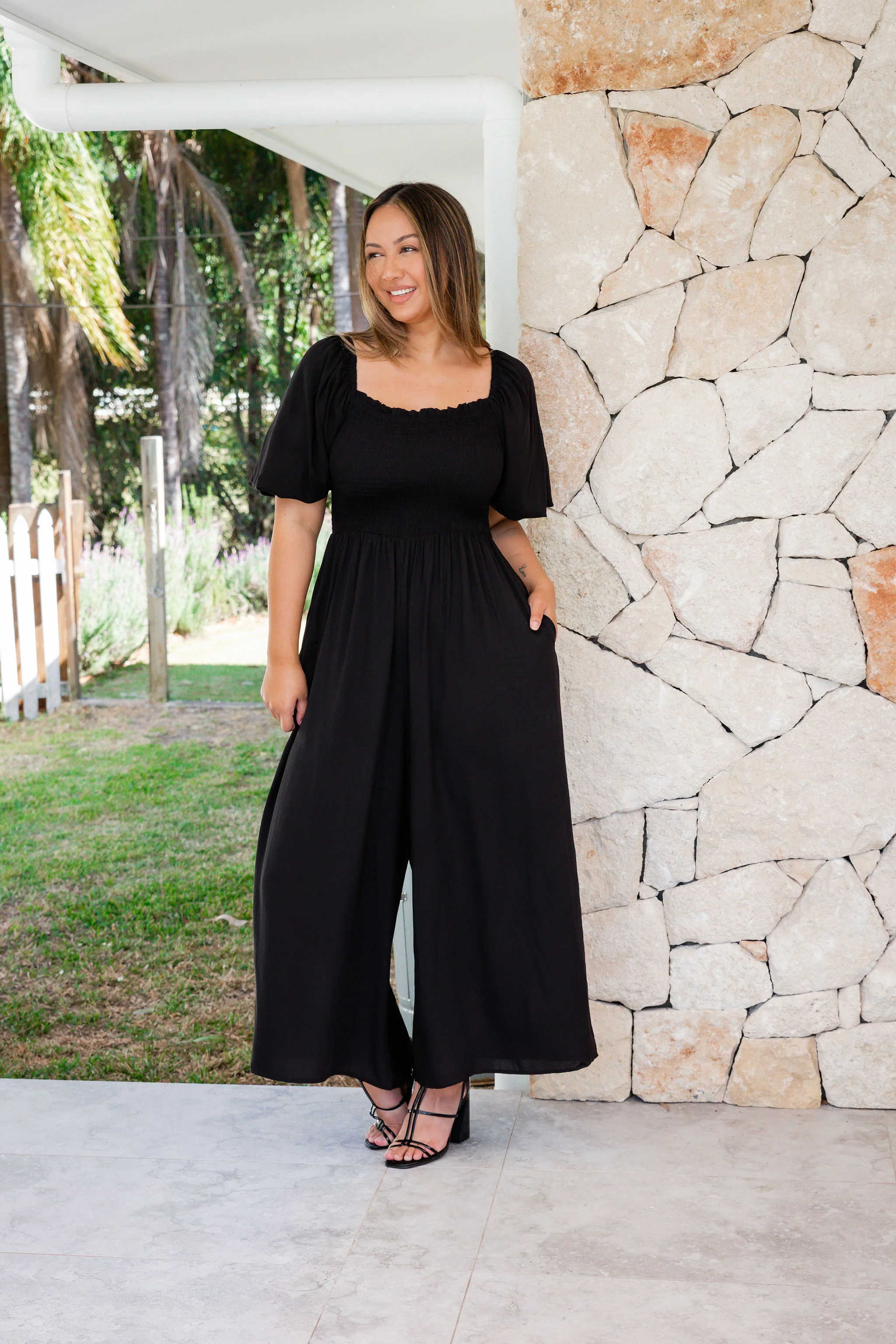 Emily Jumpsuit in Black - Image 21