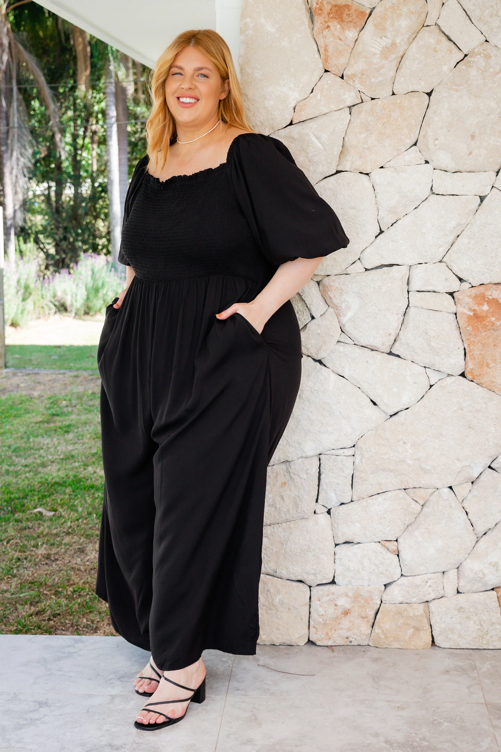 Emily Jumpsuit in Black - Image 23