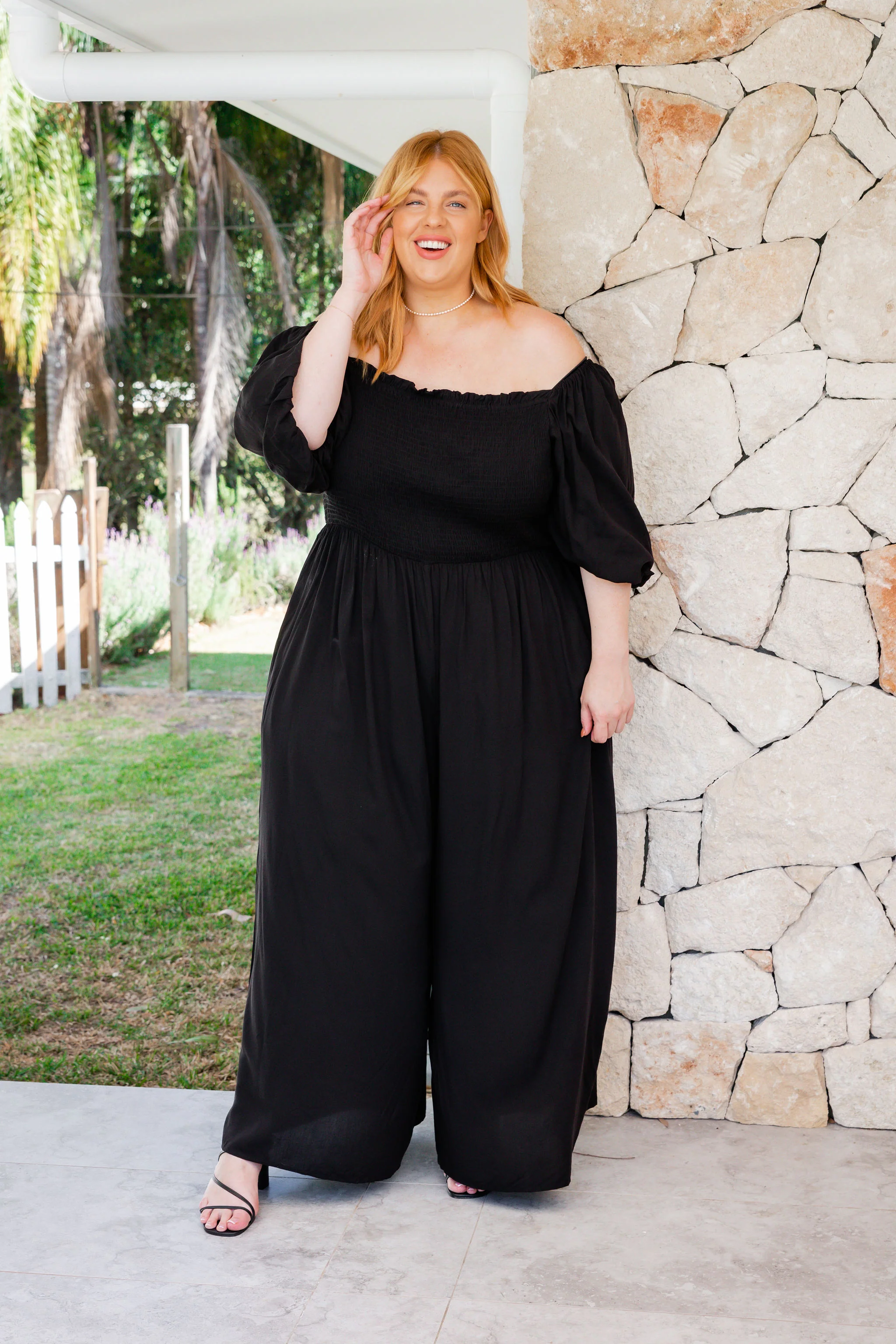 Emily Jumpsuit in Black - Image 26