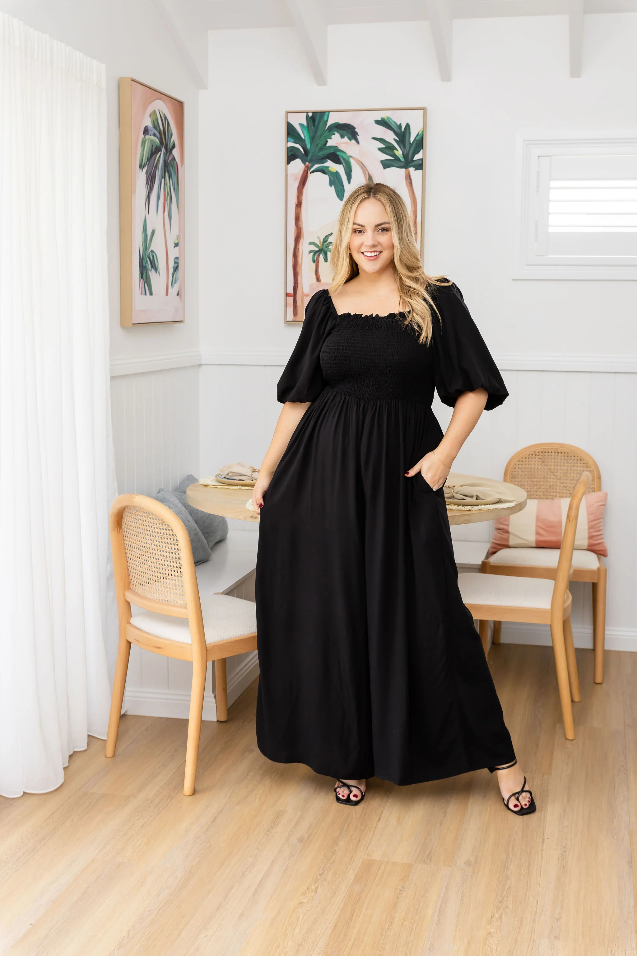 Emily Jumpsuit in Black - Image 9