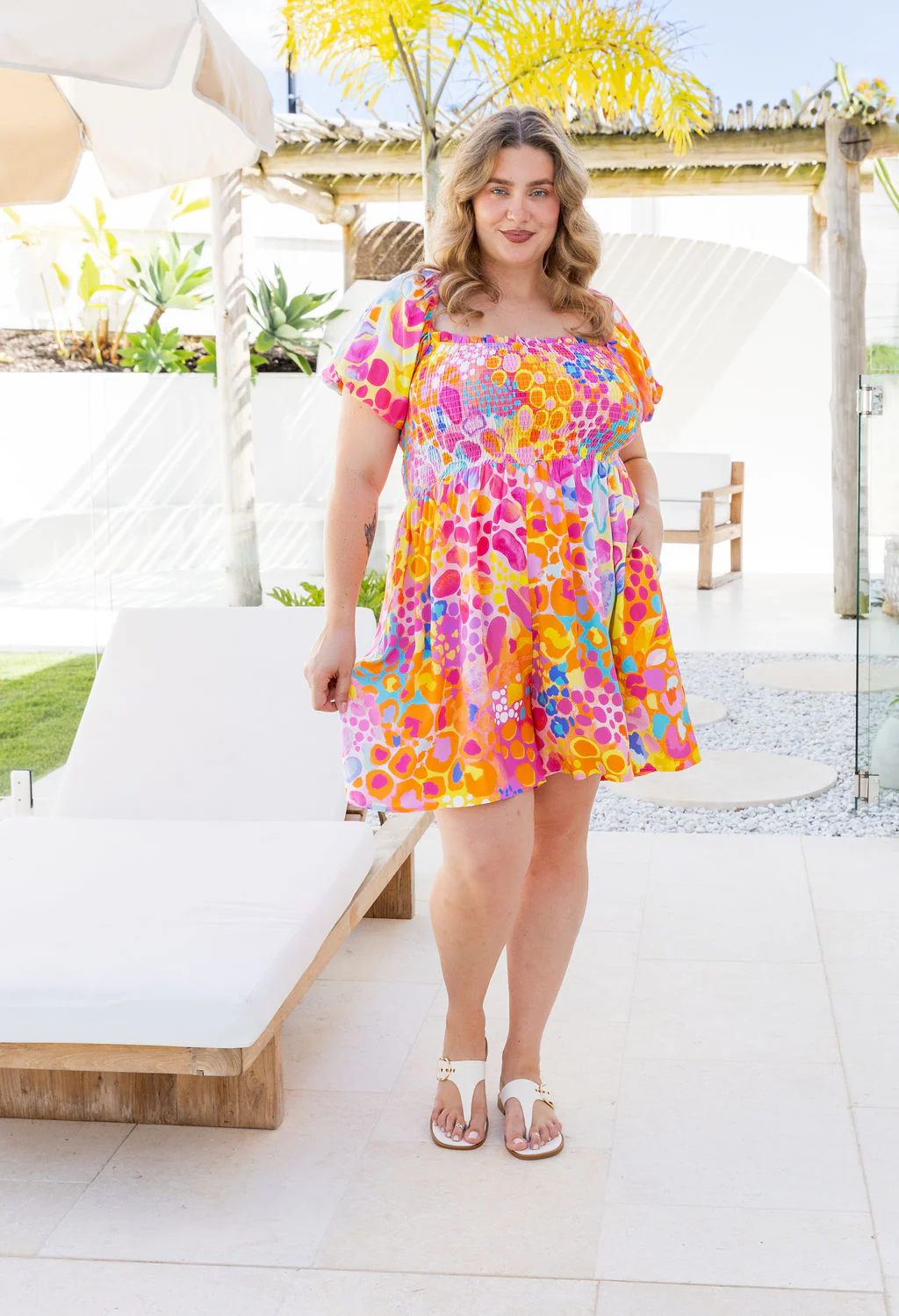 Emily Playsuit in Tequila Sunrise by Kasey Rainbow - Image 11