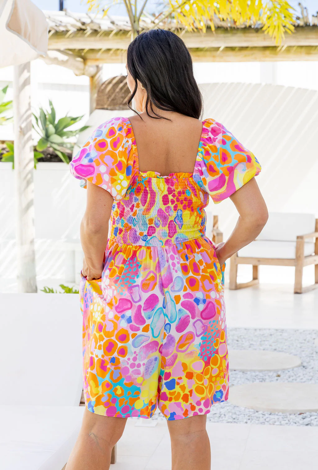 Emily Playsuit in Tequila Sunrise by Kasey Rainbow - Image 18