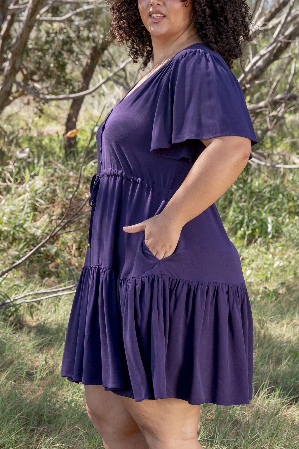 Esmae Dress in Midnight - Image 8