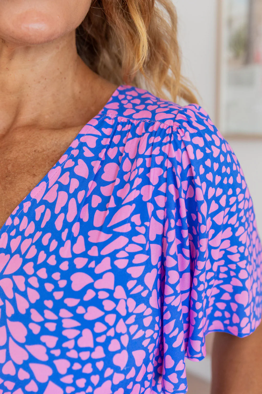 Esmae Dress in Scattered Hearts - Image 32