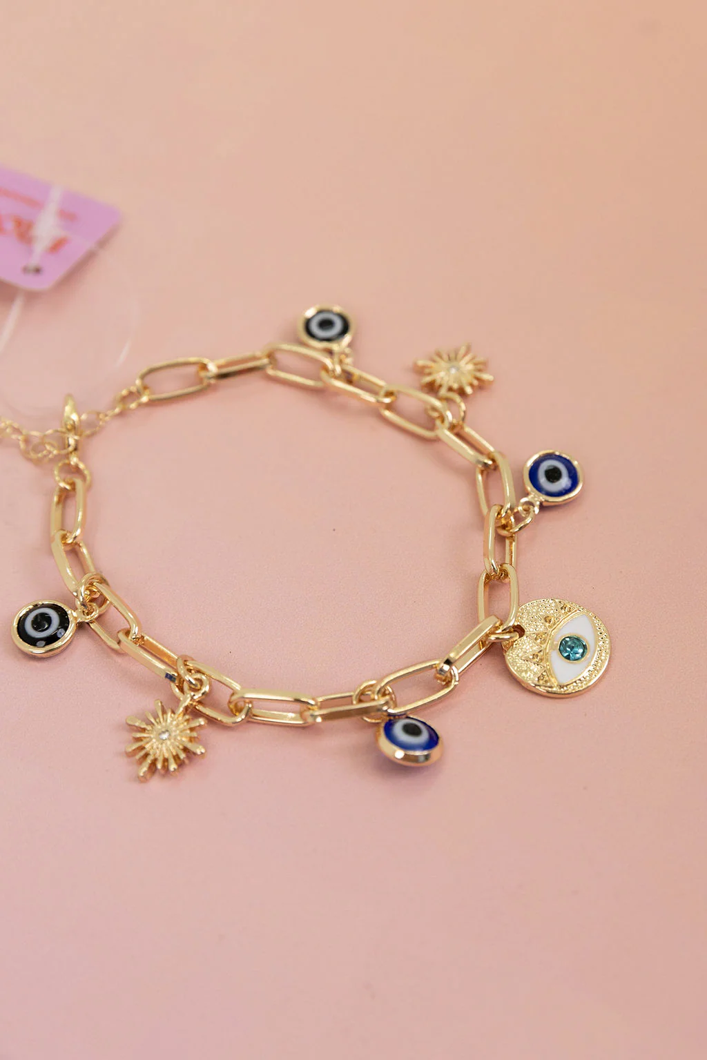 Evil Eye Charm Bracelet - Image 5