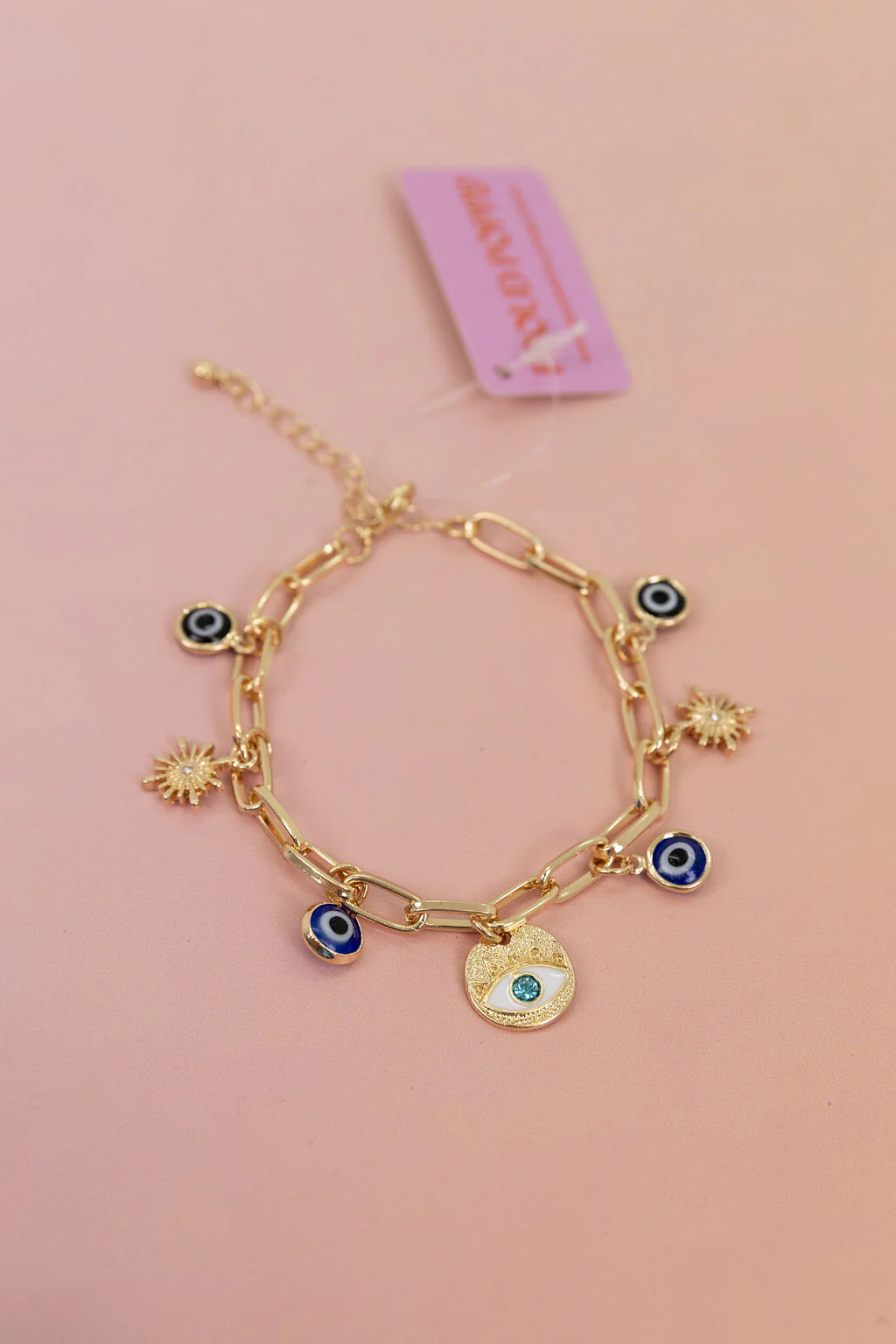 Evil Eye Charm Bracelet - Image 6