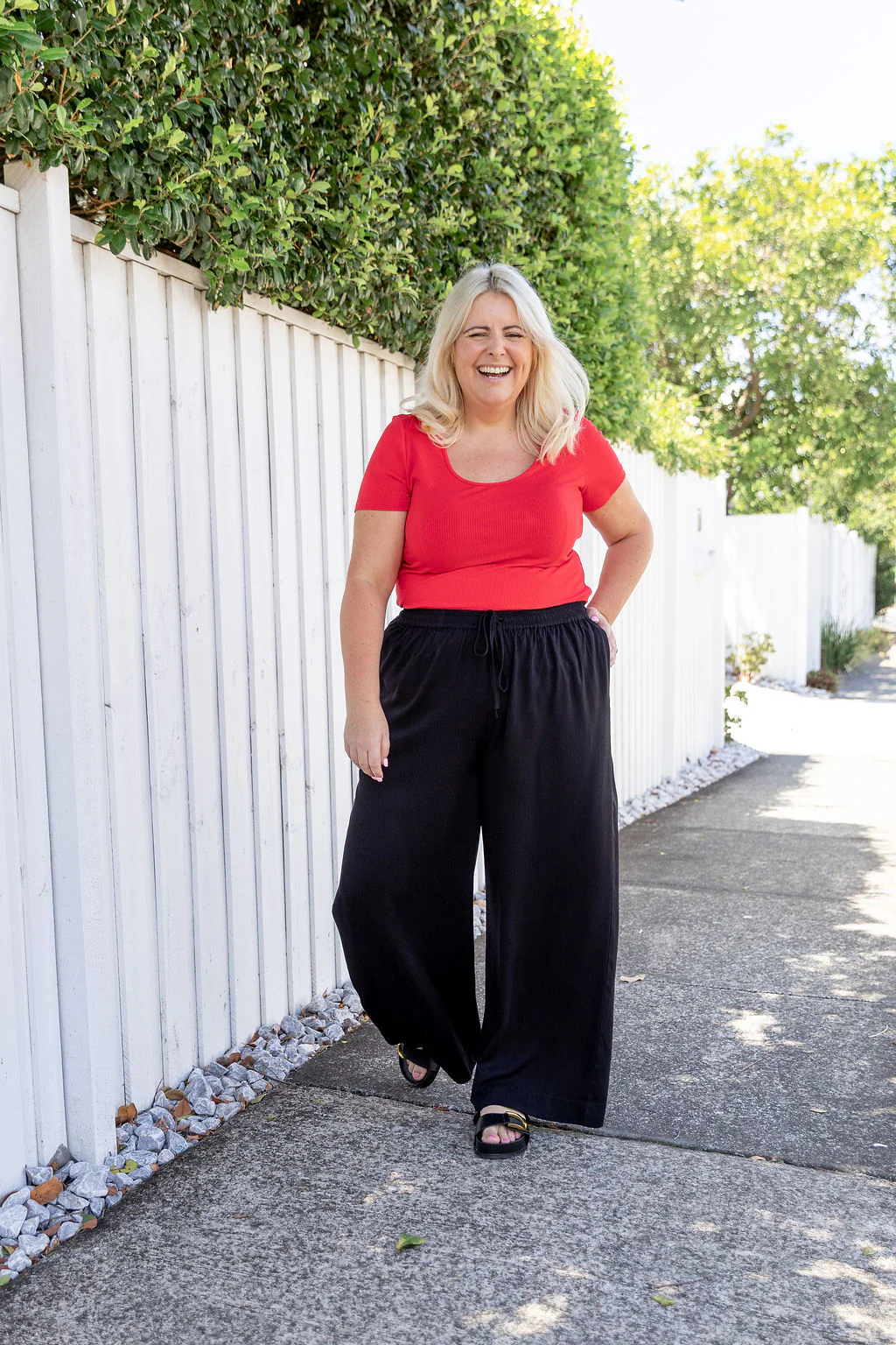 Gina Pant in Black - Image 7
