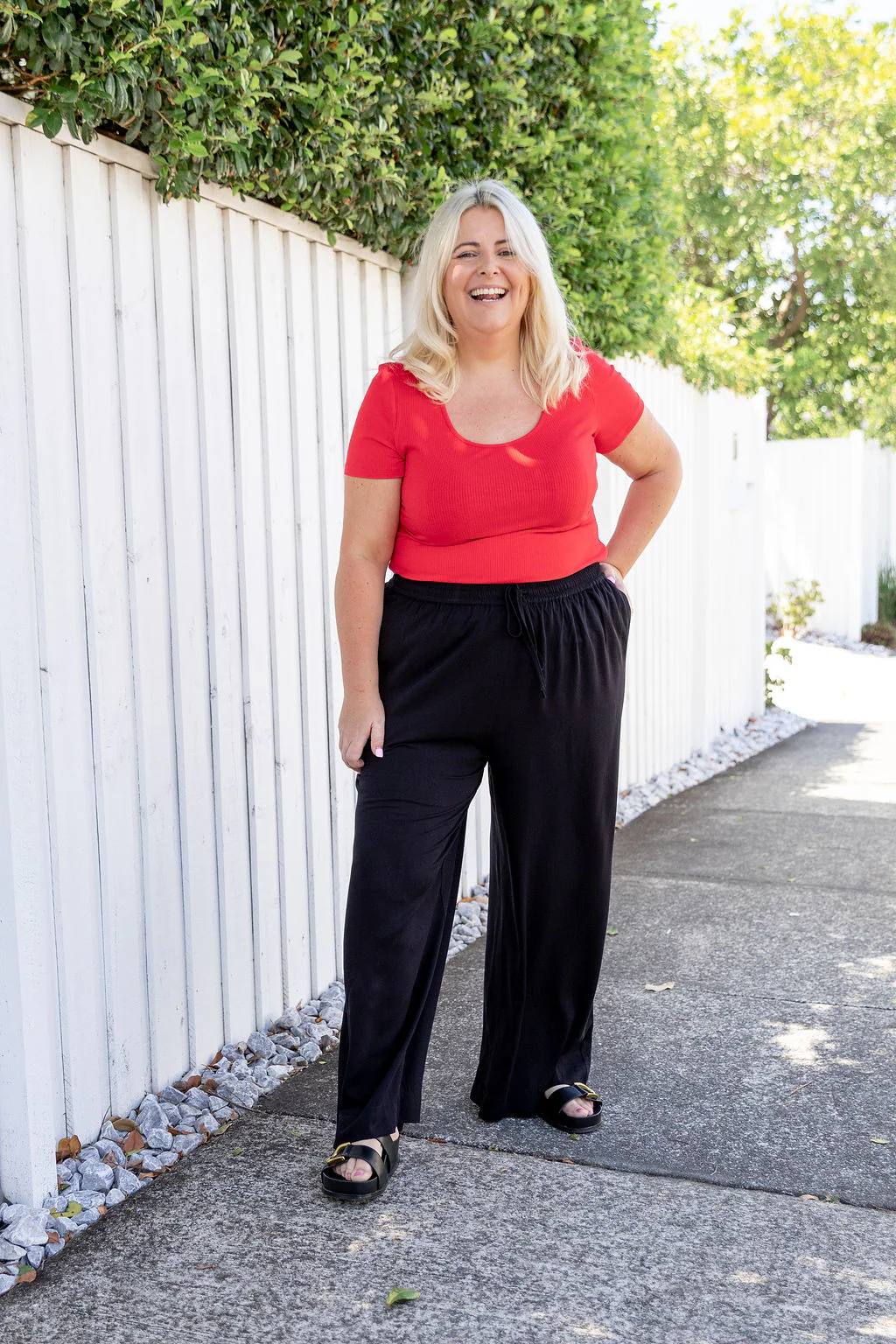 Gina Pant in Black - Image 9
