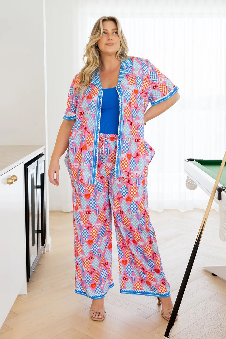 Gina Pant in Cherry On Top